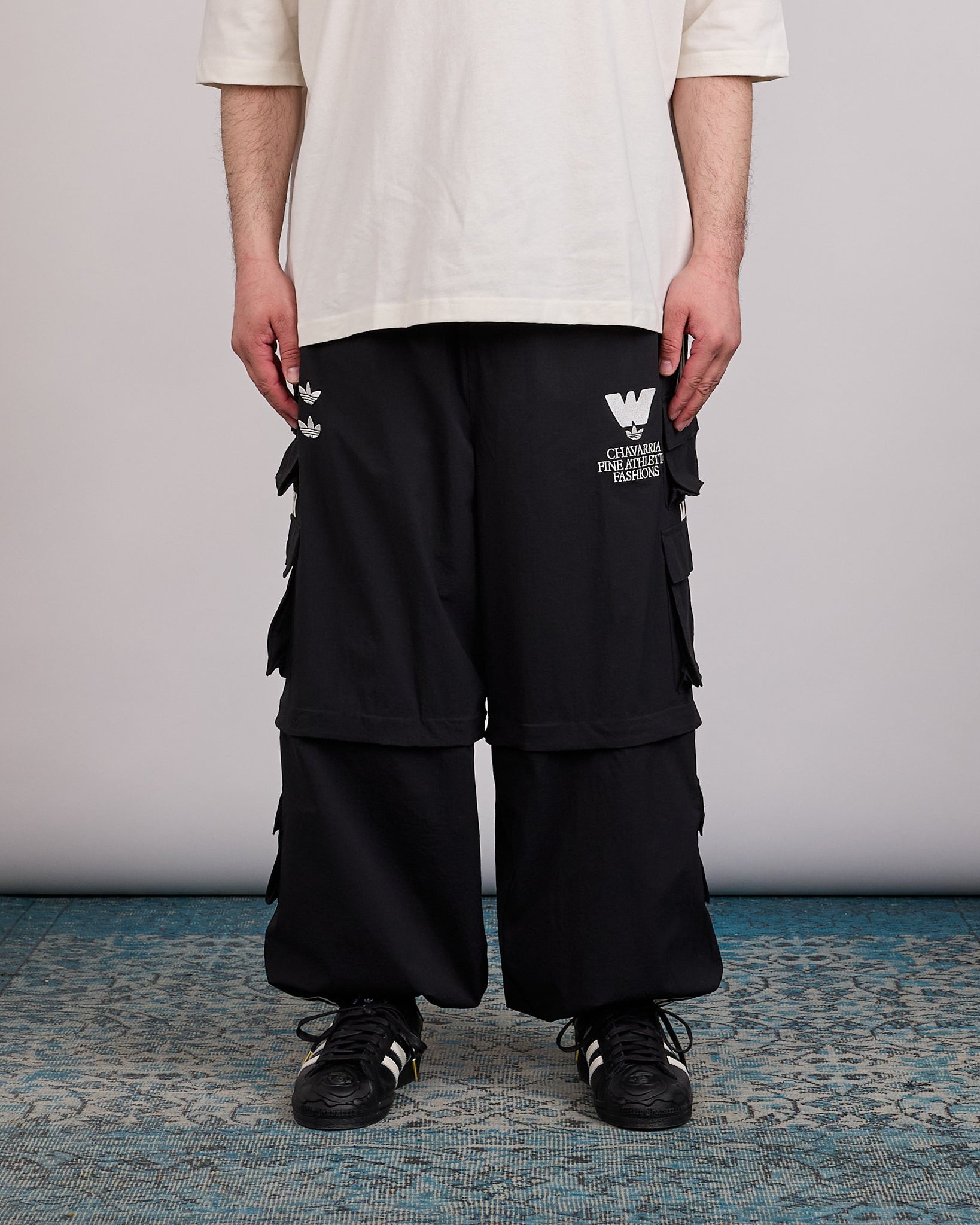 パンツ VIRGO REBEL AAMY Oblique Cargo Pants Adidas Willy Chavarria Micro Ripstop Cargo Pant Black – LESS 17