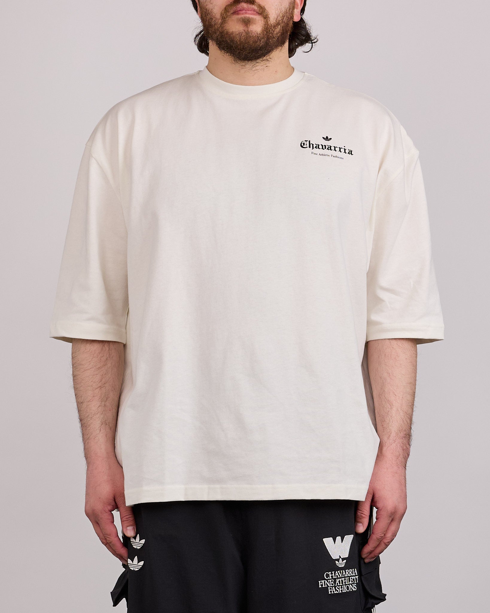 Adidas Willy Chavarria Rose Logo T-Shirt Off-White – LESS 17