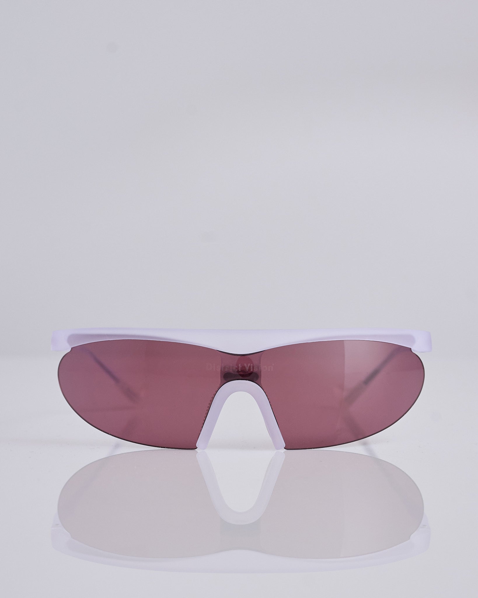 District Vision Koharu Eclipse Sunglass Clear D+ Black Rose – LESS 17