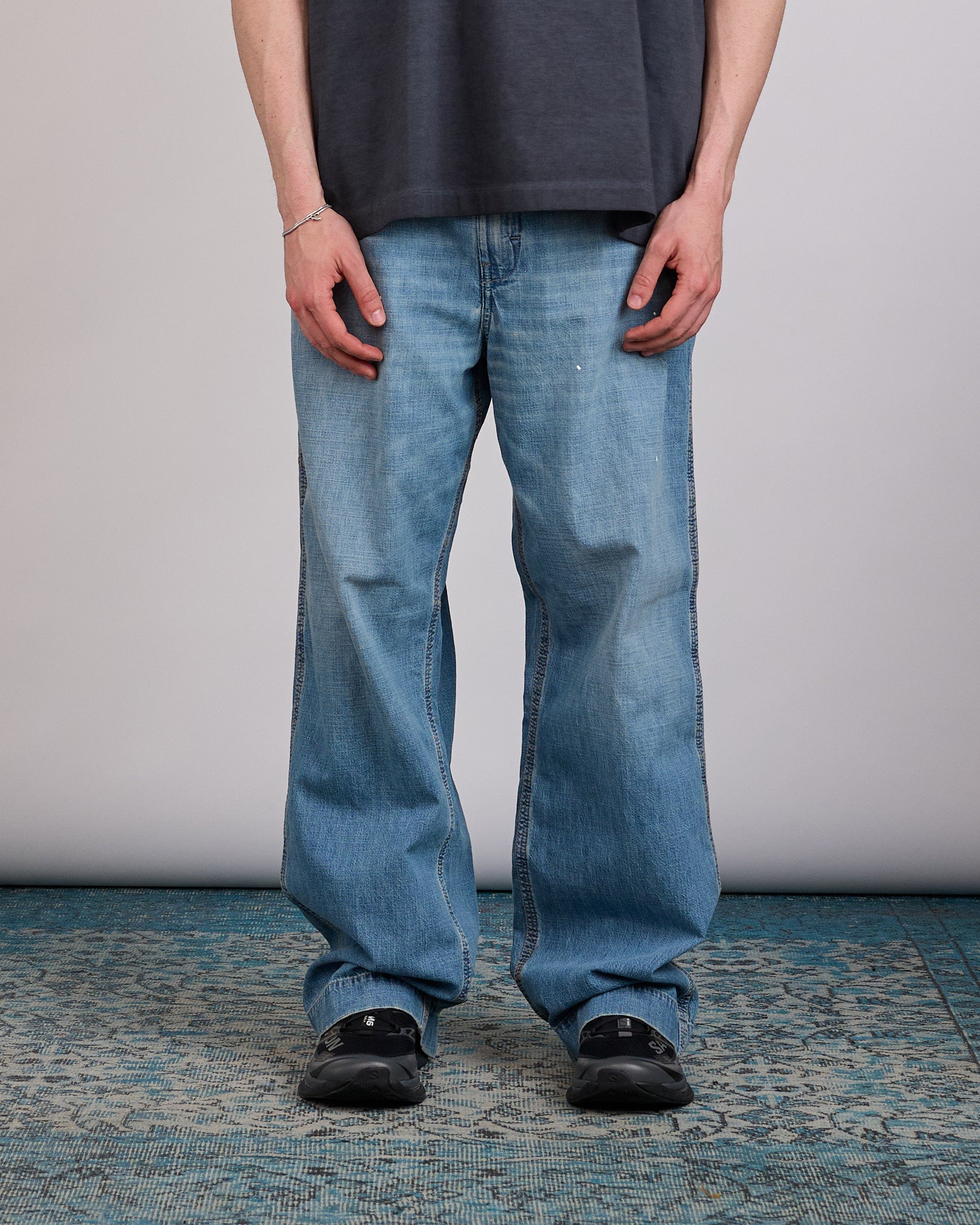 Maison Margiela 8oz Japanese Denim Jean Washed Blue – LESS 17