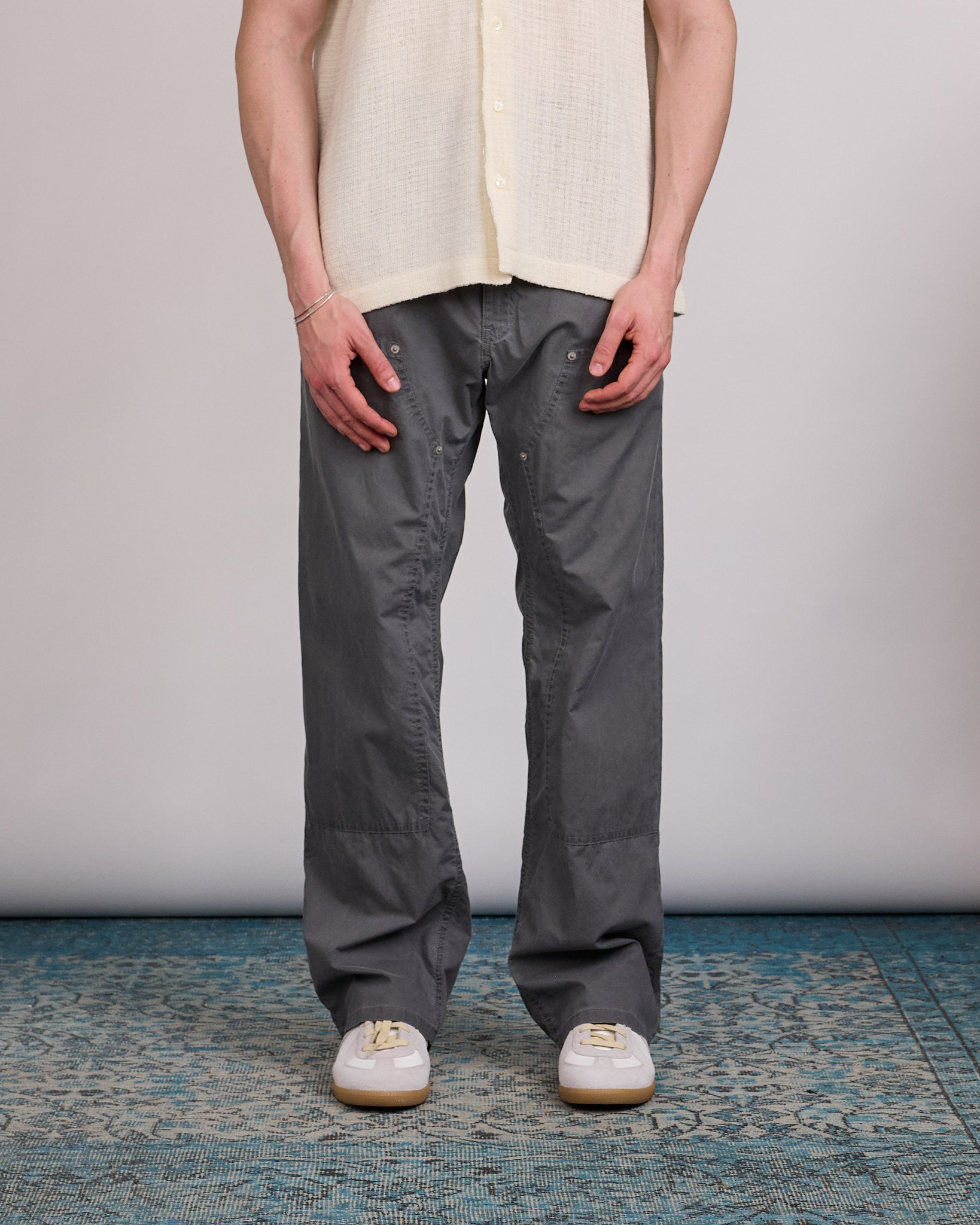 Maison Margiela MM6 Double Knee Pant Anthracite – LESS 17
