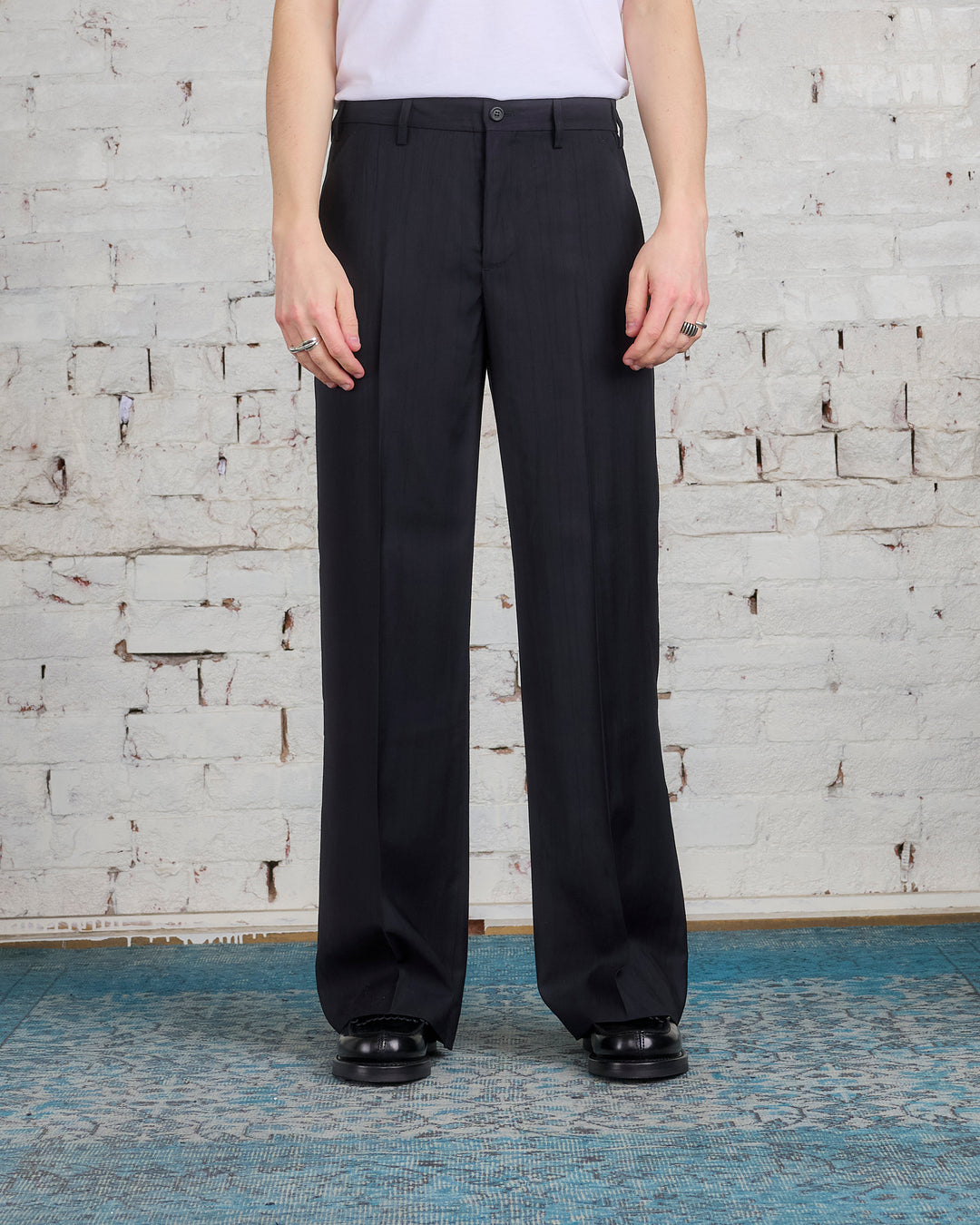 Our Legacy Sailor Trouser Black Experienced Viscose