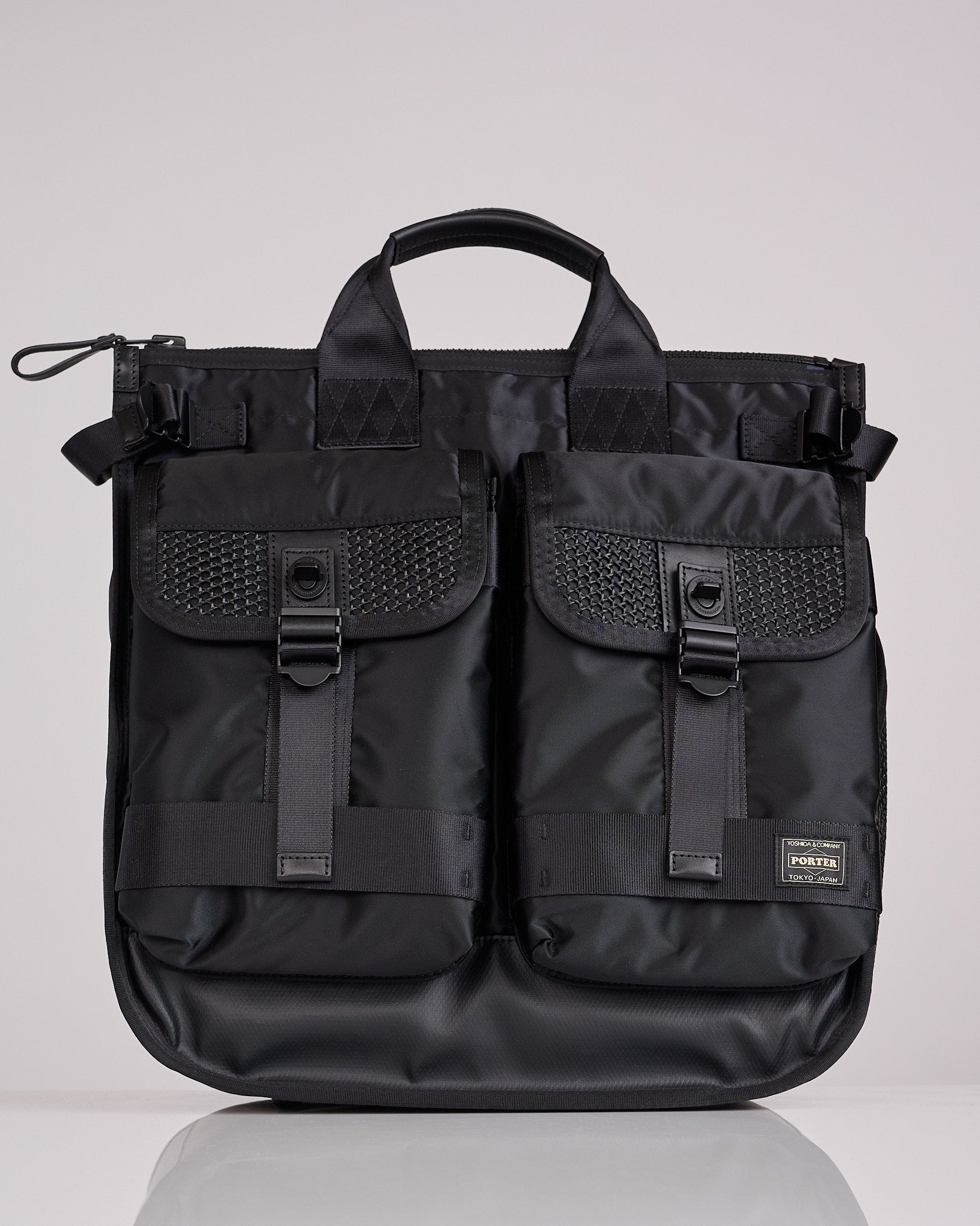 Porter Bounce Helmet Tote Bag Black – LESS 17