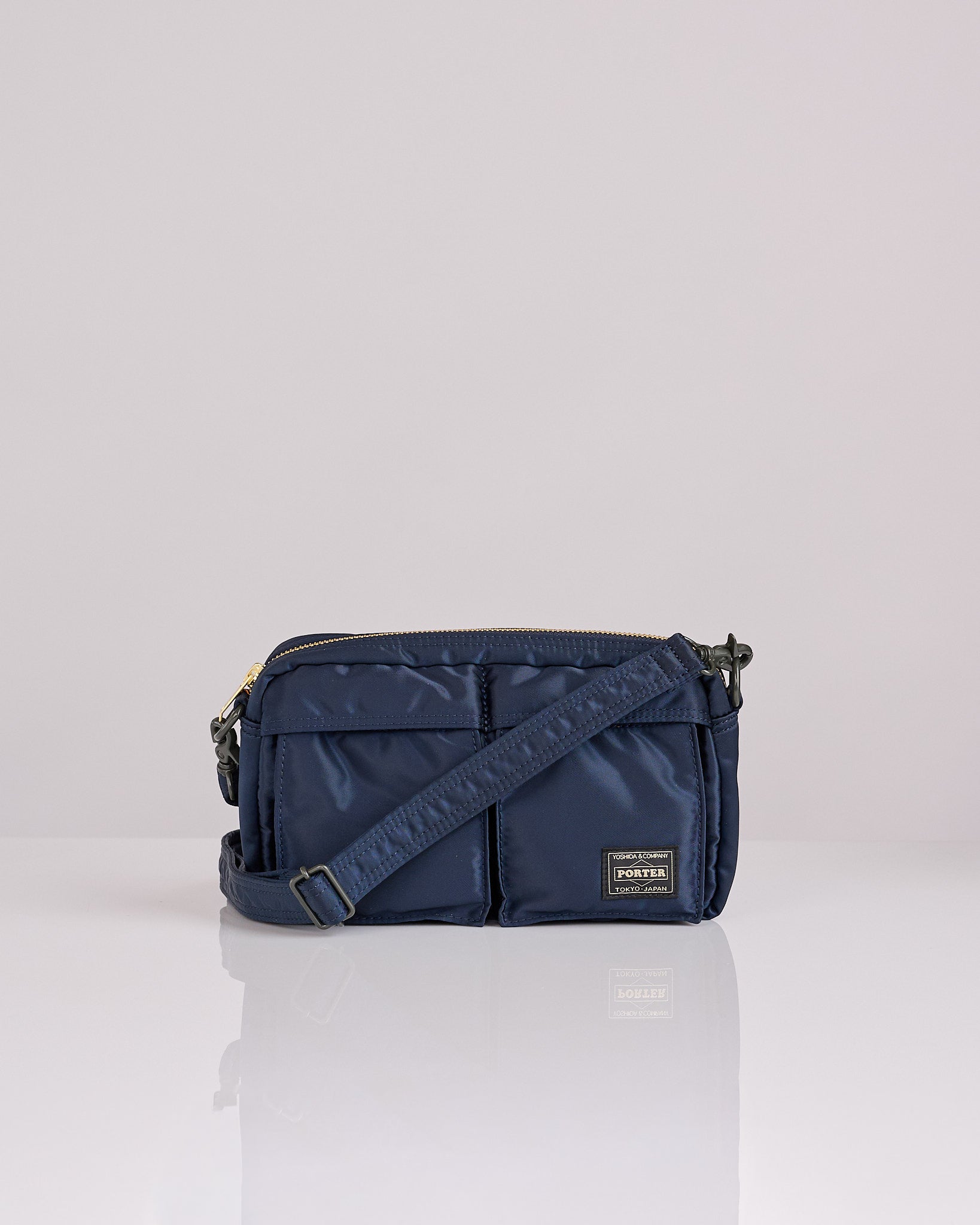 Porter Tanker Sling Bag Iron Blue – LESS 17