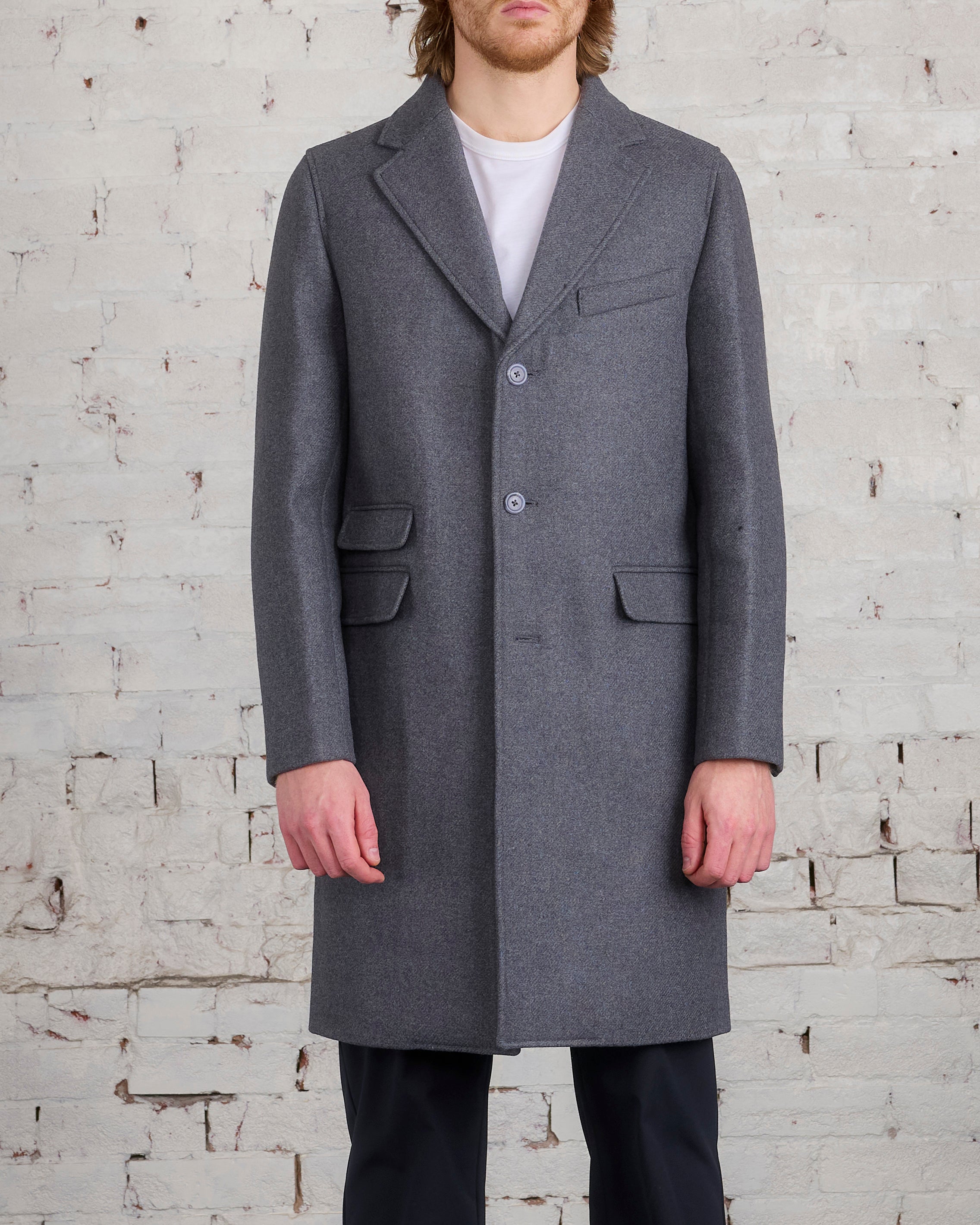 Reigning Champ Melton Away Coat H. Grey – LESS 17