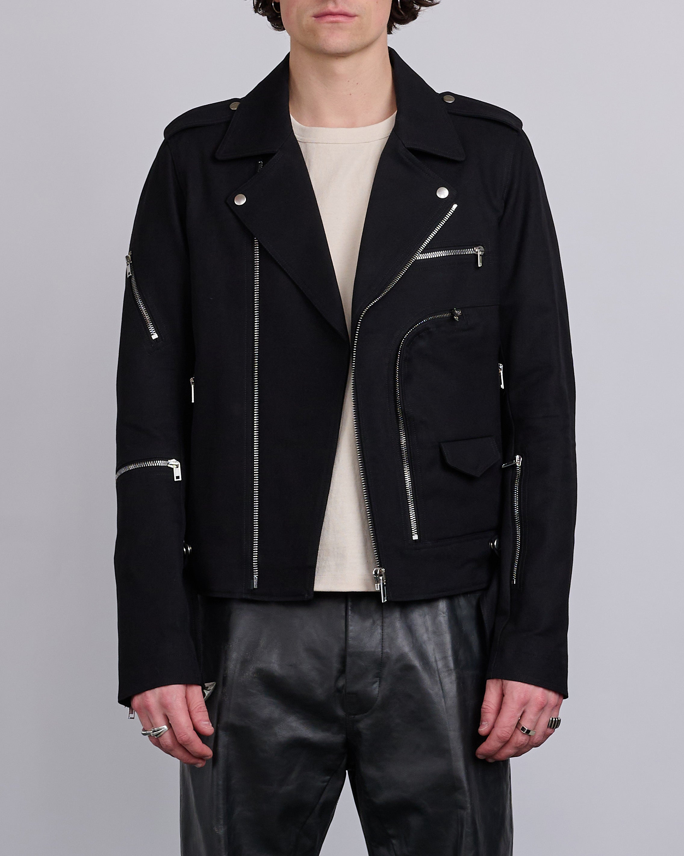 ジャケット・アウター Rick Owens Black Bauhaus Sweater Black Bauhaus Sweatshirt by Rick Owens on Sale