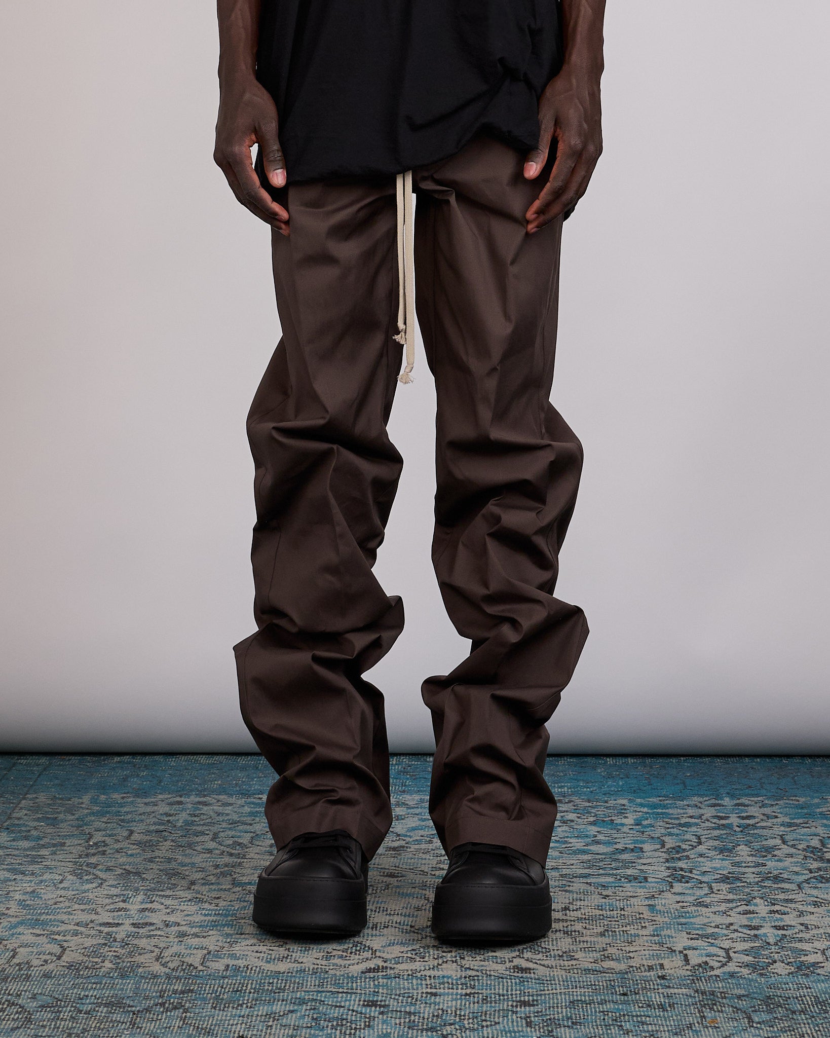 Rick Owens Drawstring Dietrich Pant TE Dark Dust – LESS 17