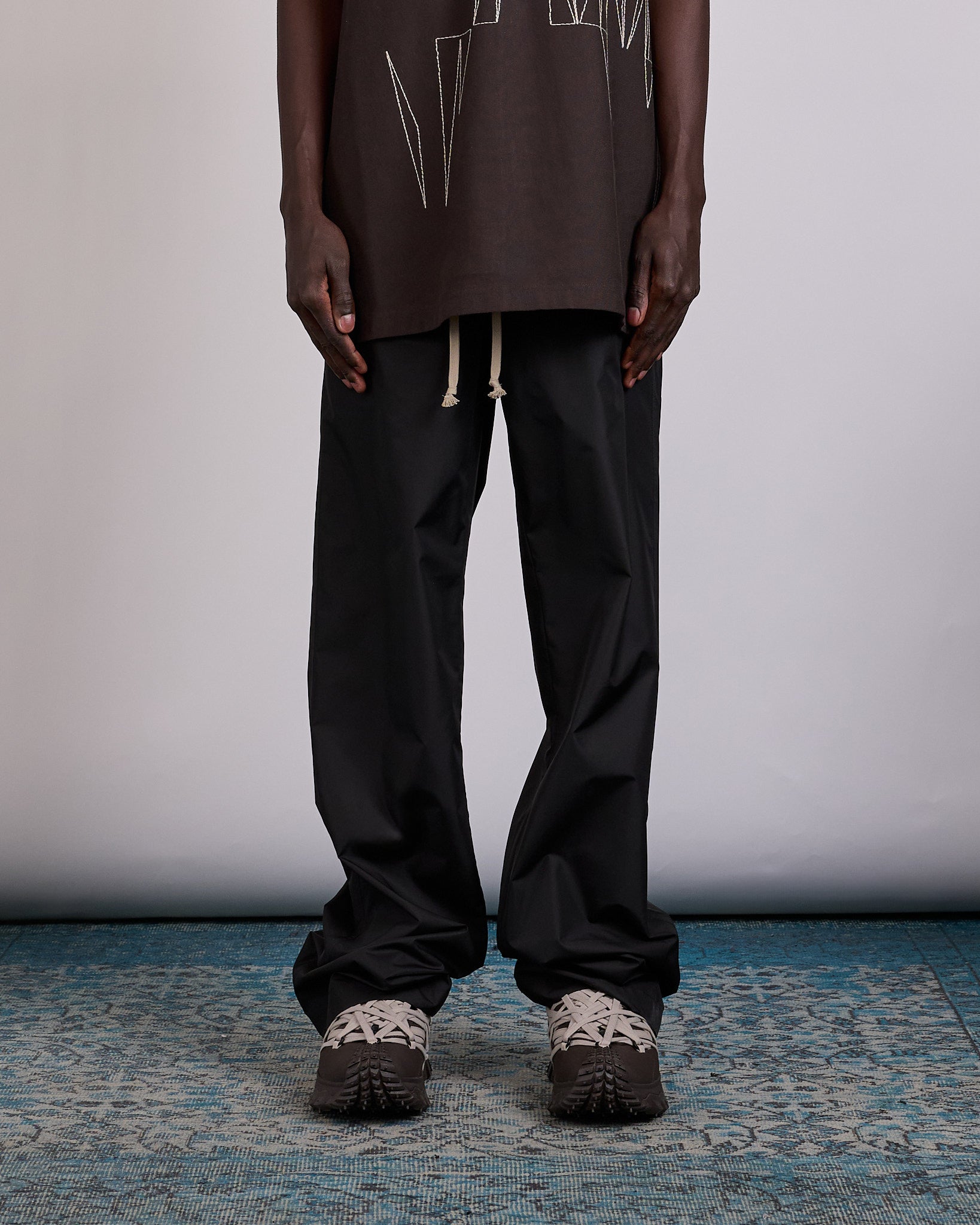 Rick Owens x Moncler Drawstring Taffeta Pant Black – LESS 17