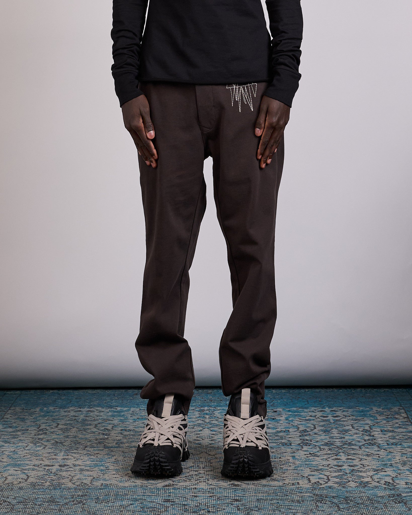 レアRick Owens JoggerPants RickOwensMonclerJoggerHeavyJer