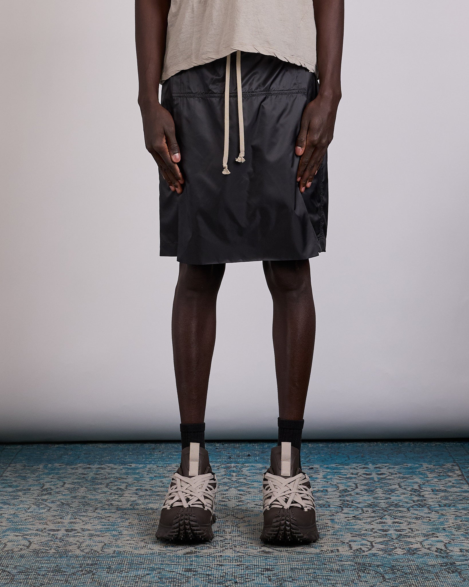 Rick Owens x Moncler Kiltshorts Short Black – LESS 17