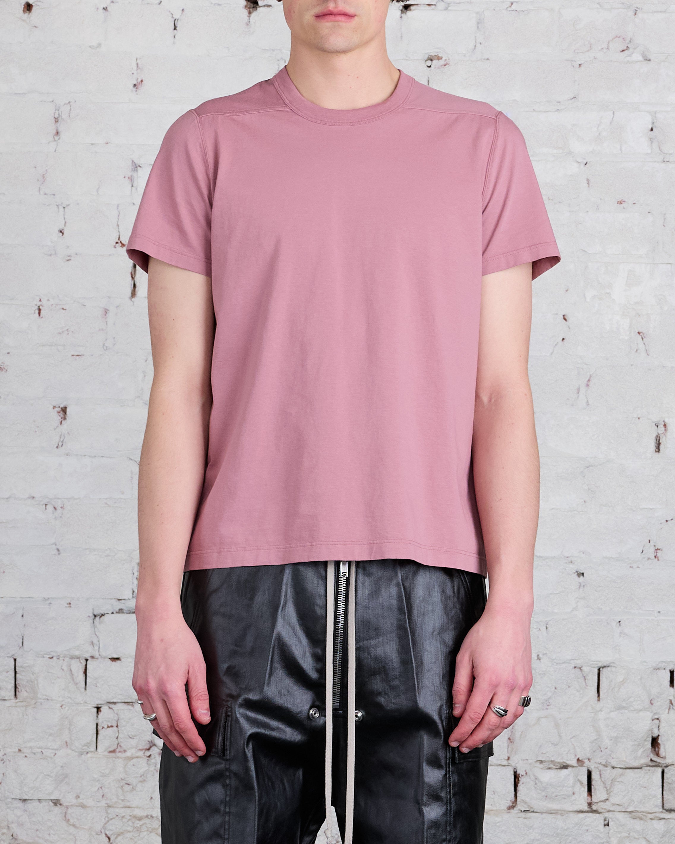 Rick Owens Short Level T-Shirt JA Dusty Pink – LESS 17