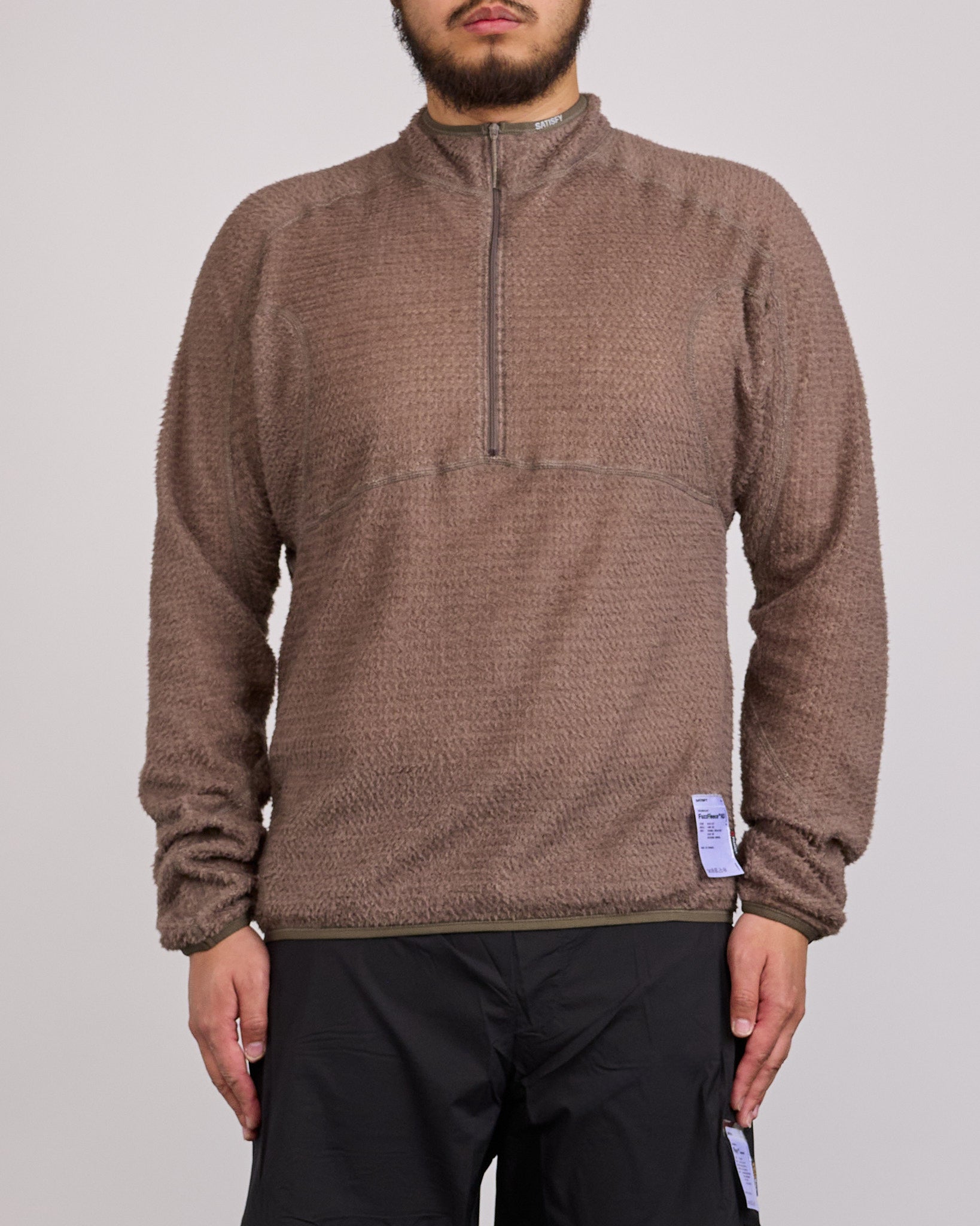 ダッフィー SATISFY FuzzFleece AD Half-Zip Top Falcon – LESS 17