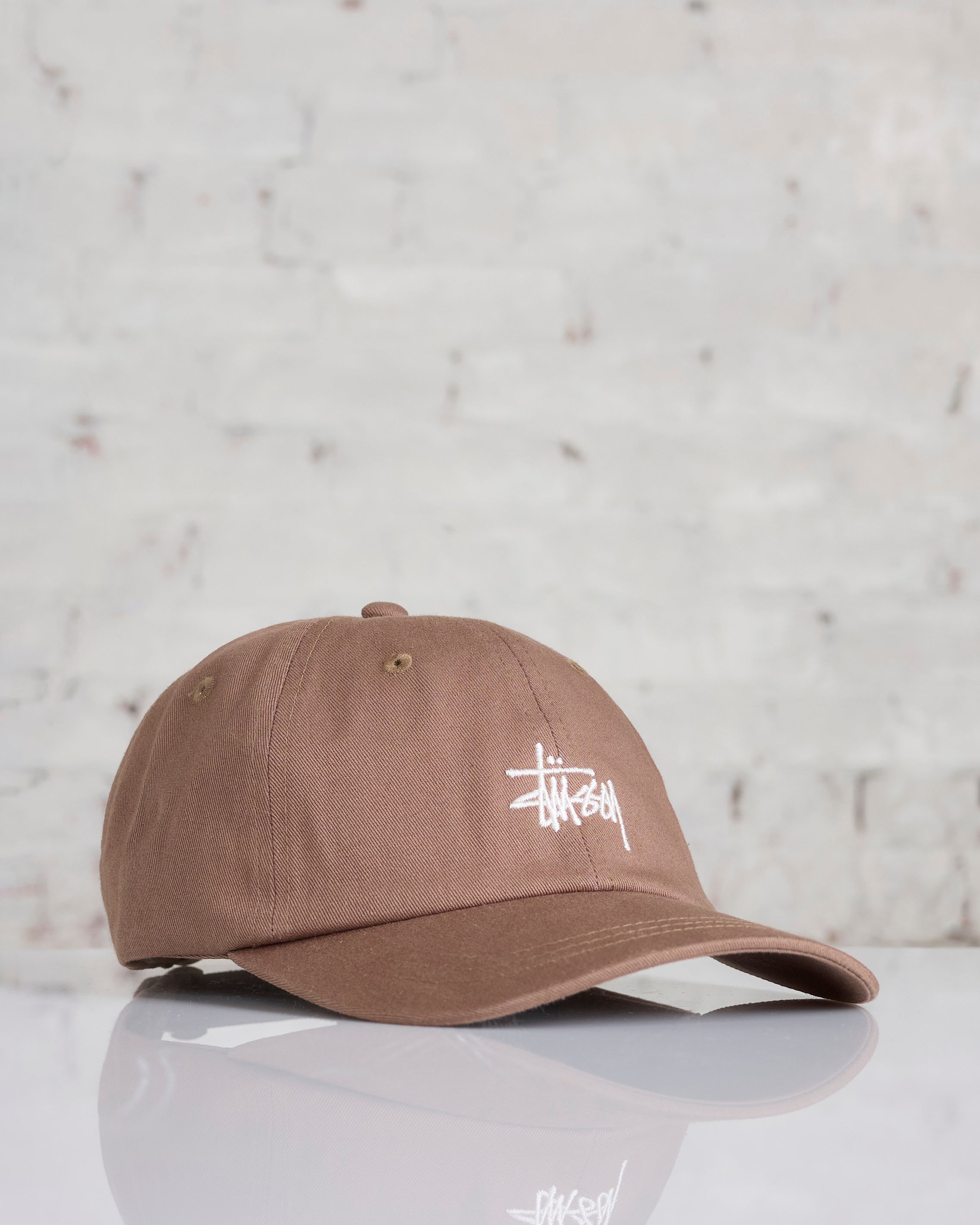 Stussy Basic Stock Low Pro Cap Russet