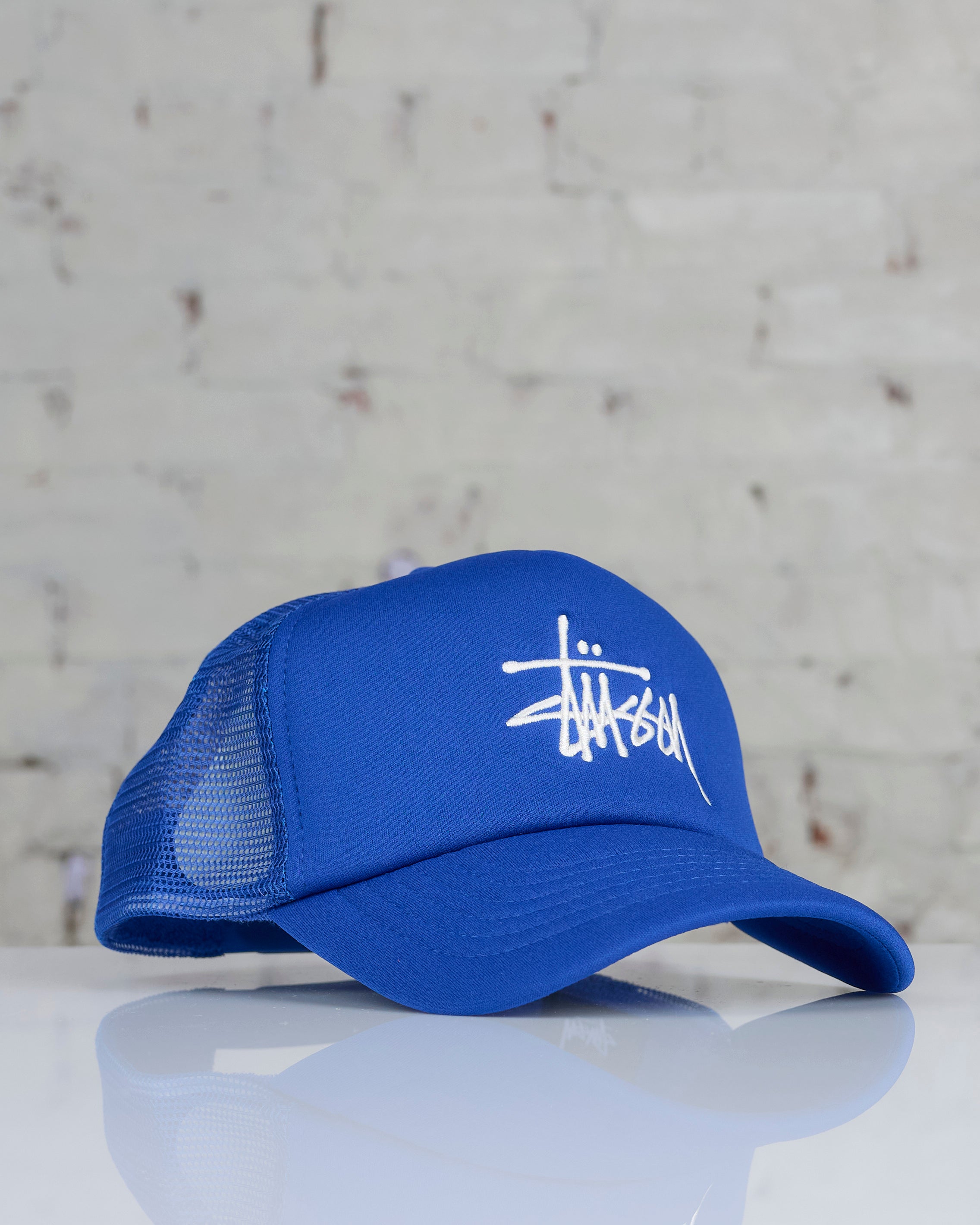 Stussy Big Basic Trucker Cap Royal – LESS 17