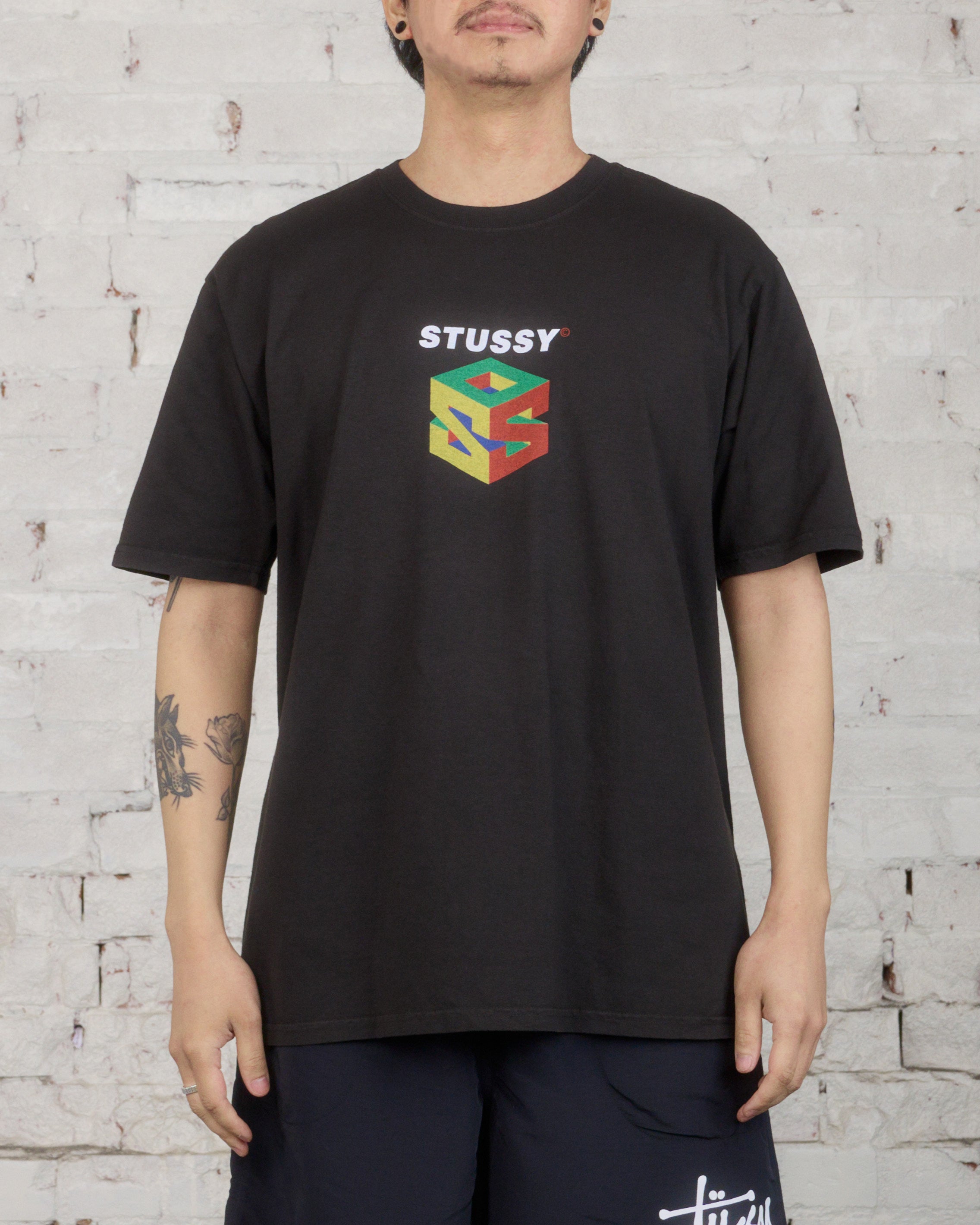 Stussy S64 Pigment Dyed T-Shirt Black