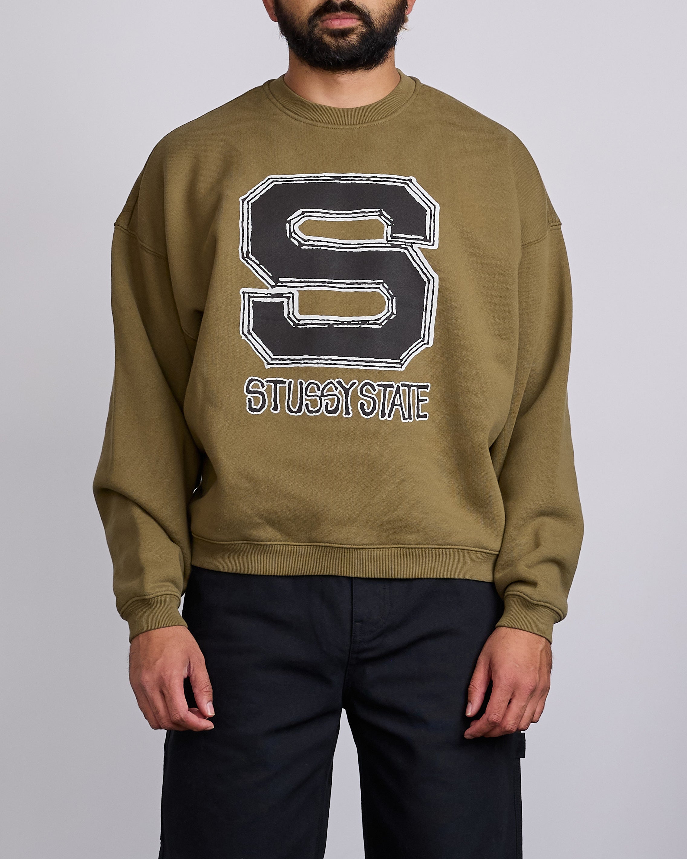 StussyStateCrewneckOlive_0332.