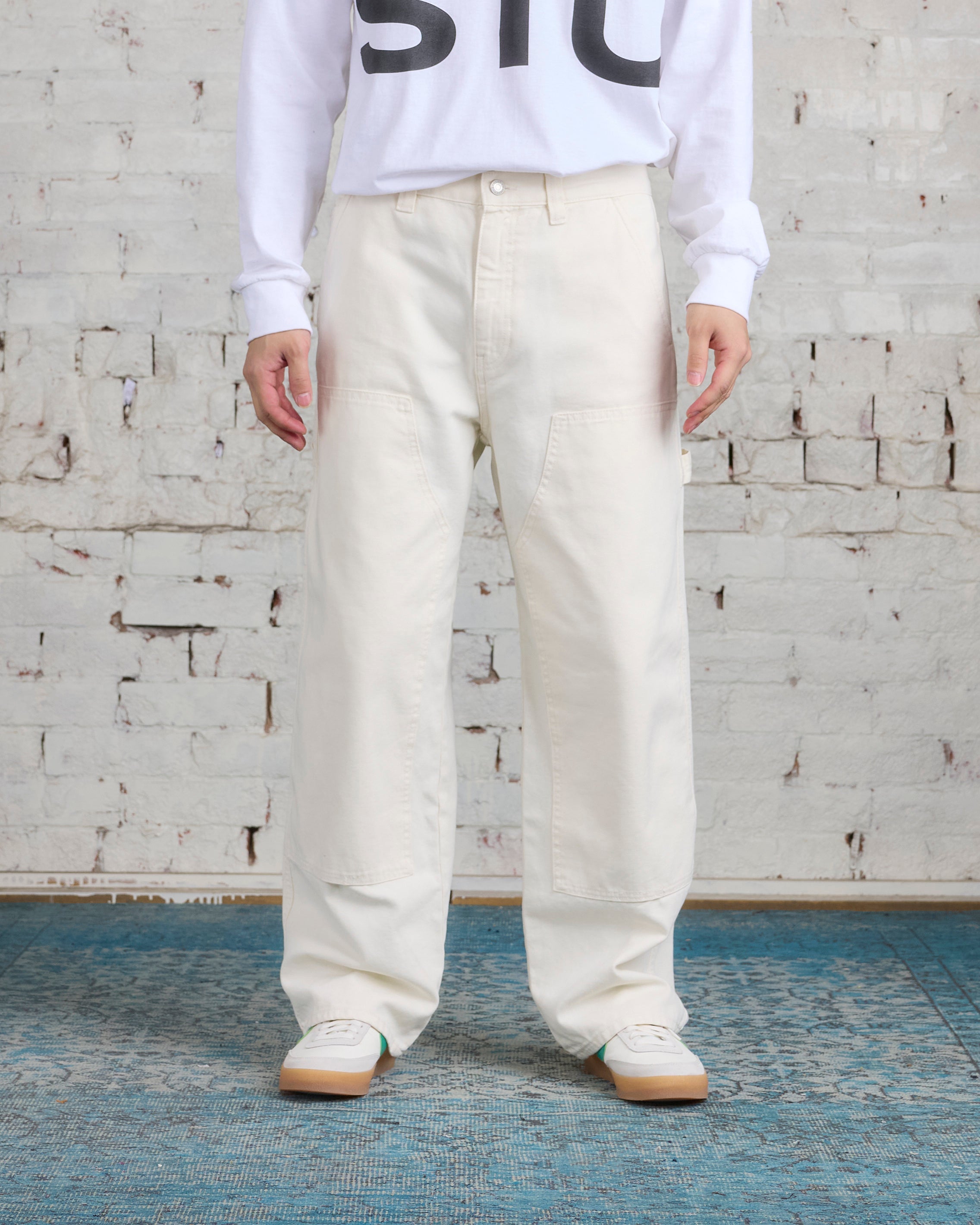 Stussy Work Canvas Pant Bone – LESS 17