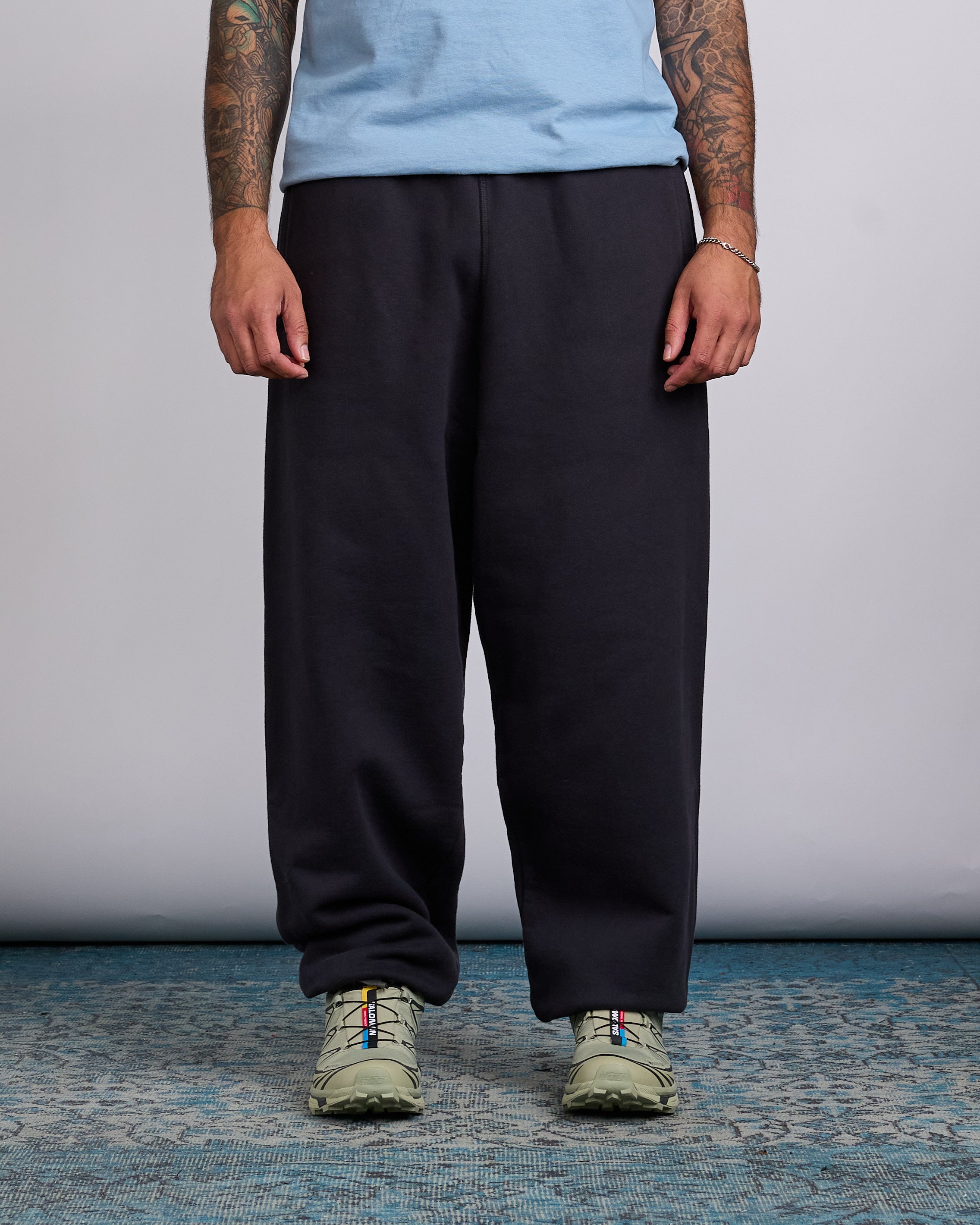 Stussy Workgear Sweatpant Washed Black – LESS 17