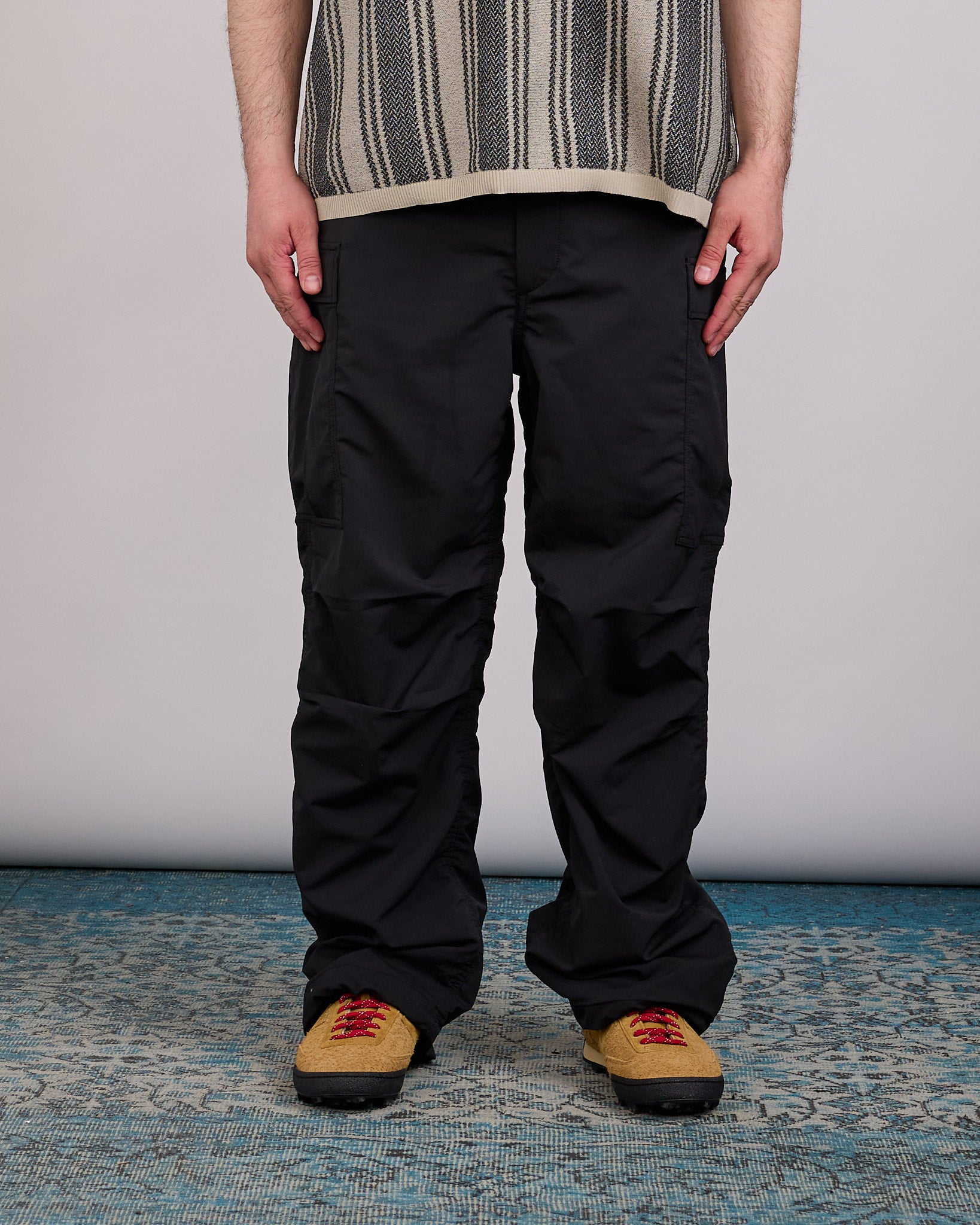 nanamica ALPHADRY Cargo Field Pant Black – LESS 17