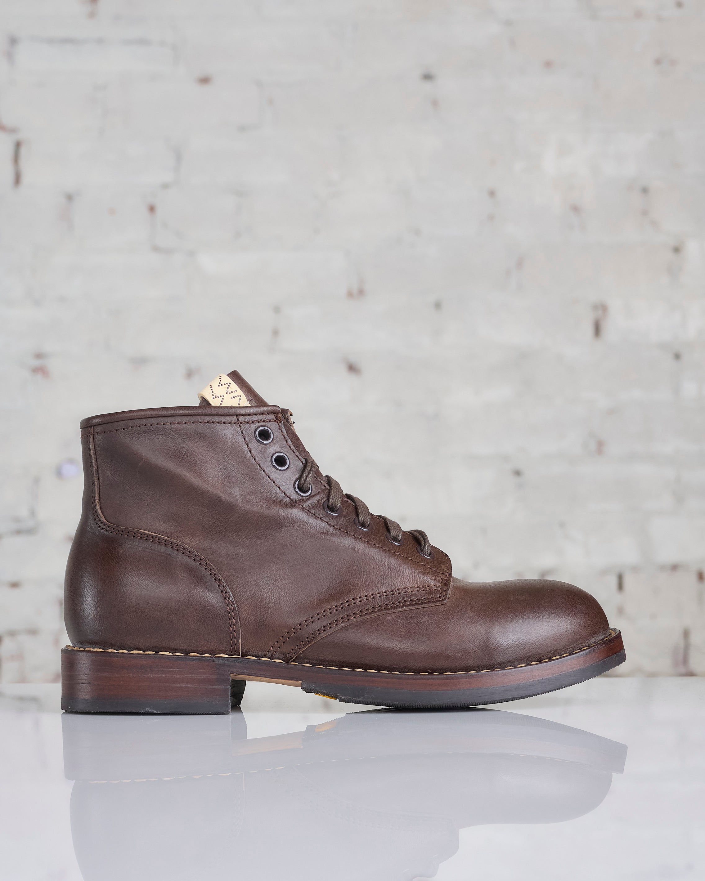 visvim Brigadier Boot Folk Dark Brown – LESS 17