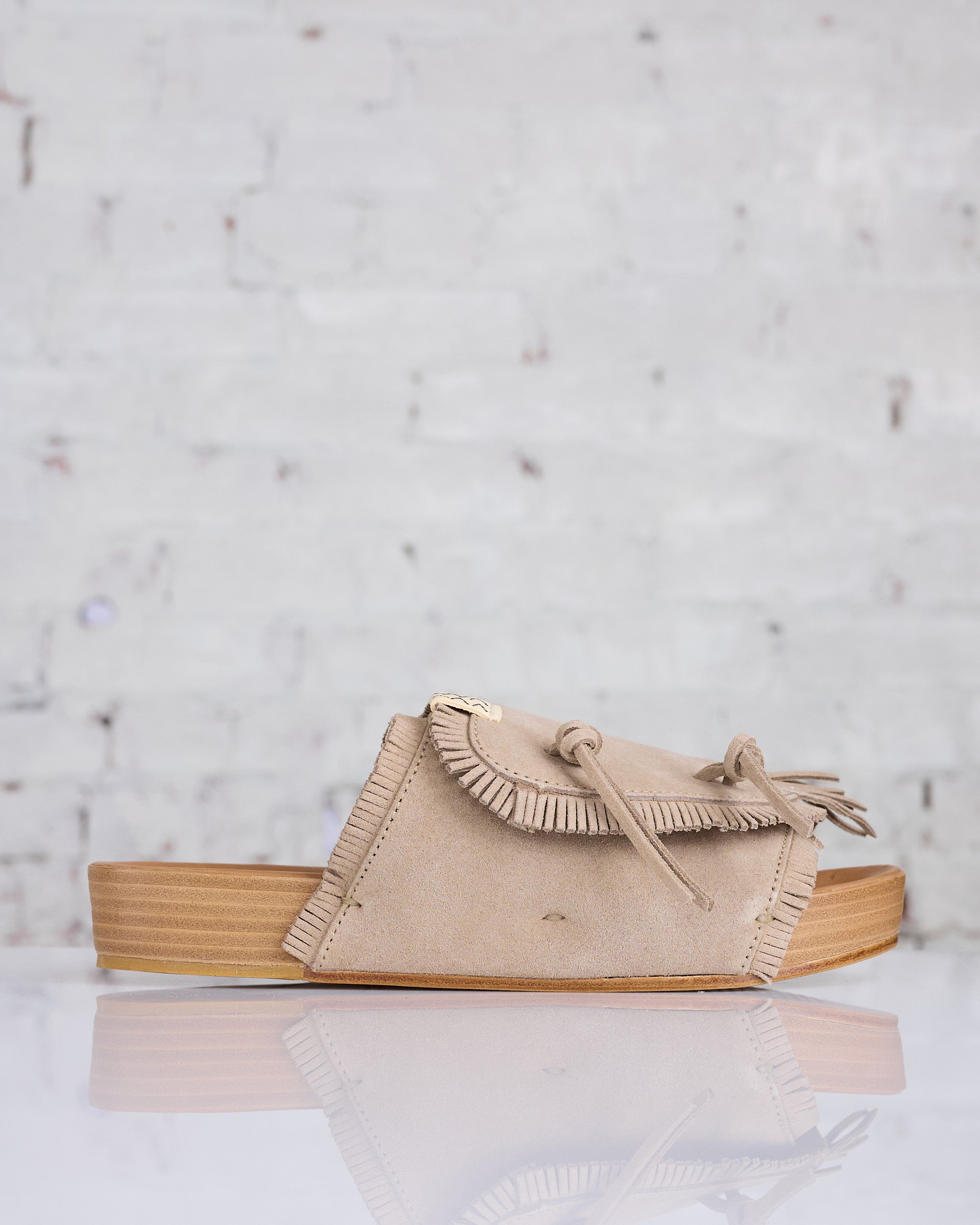 visvim Christo Shaman Folk Sandal Sand – LESS 17