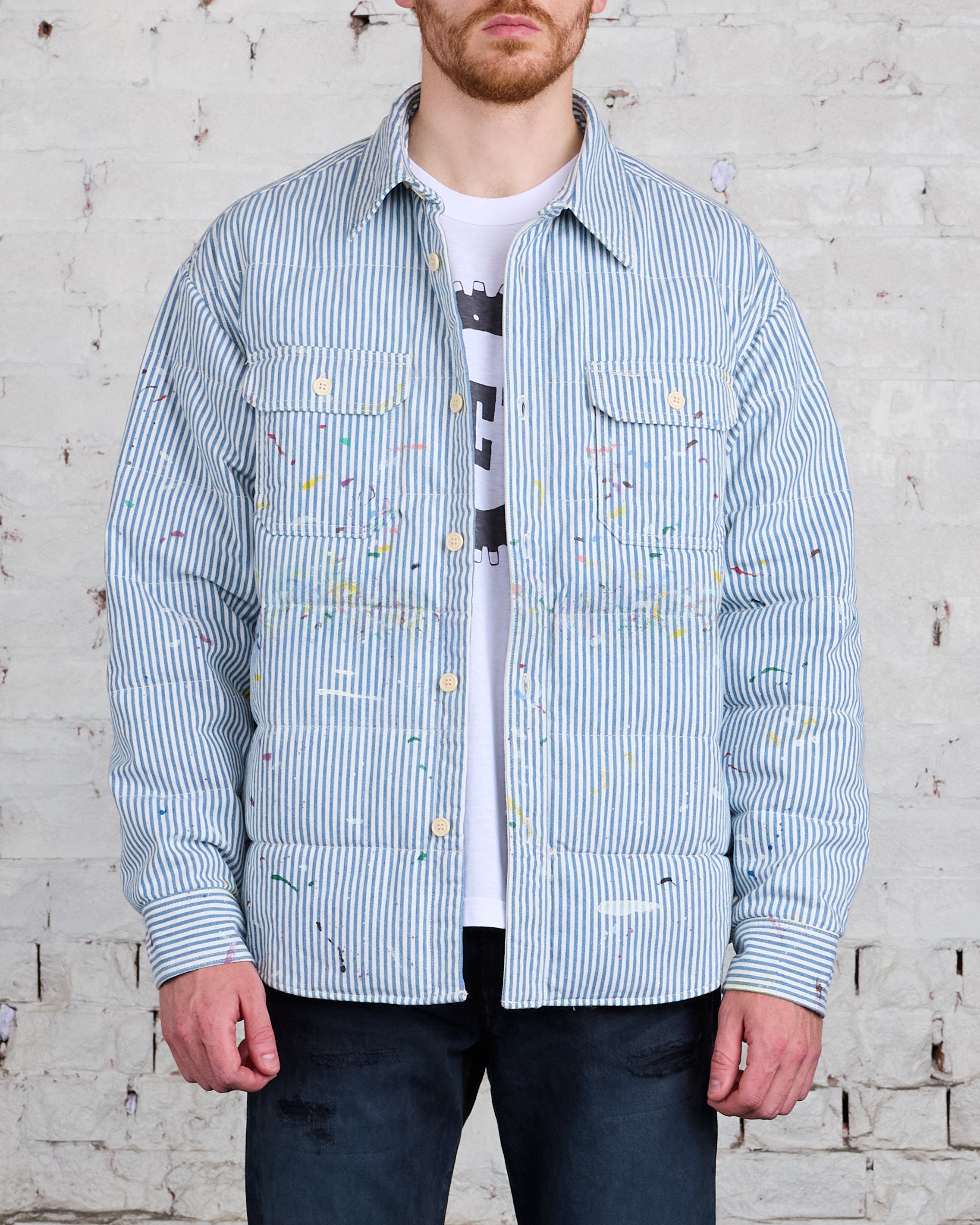 visvim ICT HELLION DOWN JKT DMGD 3