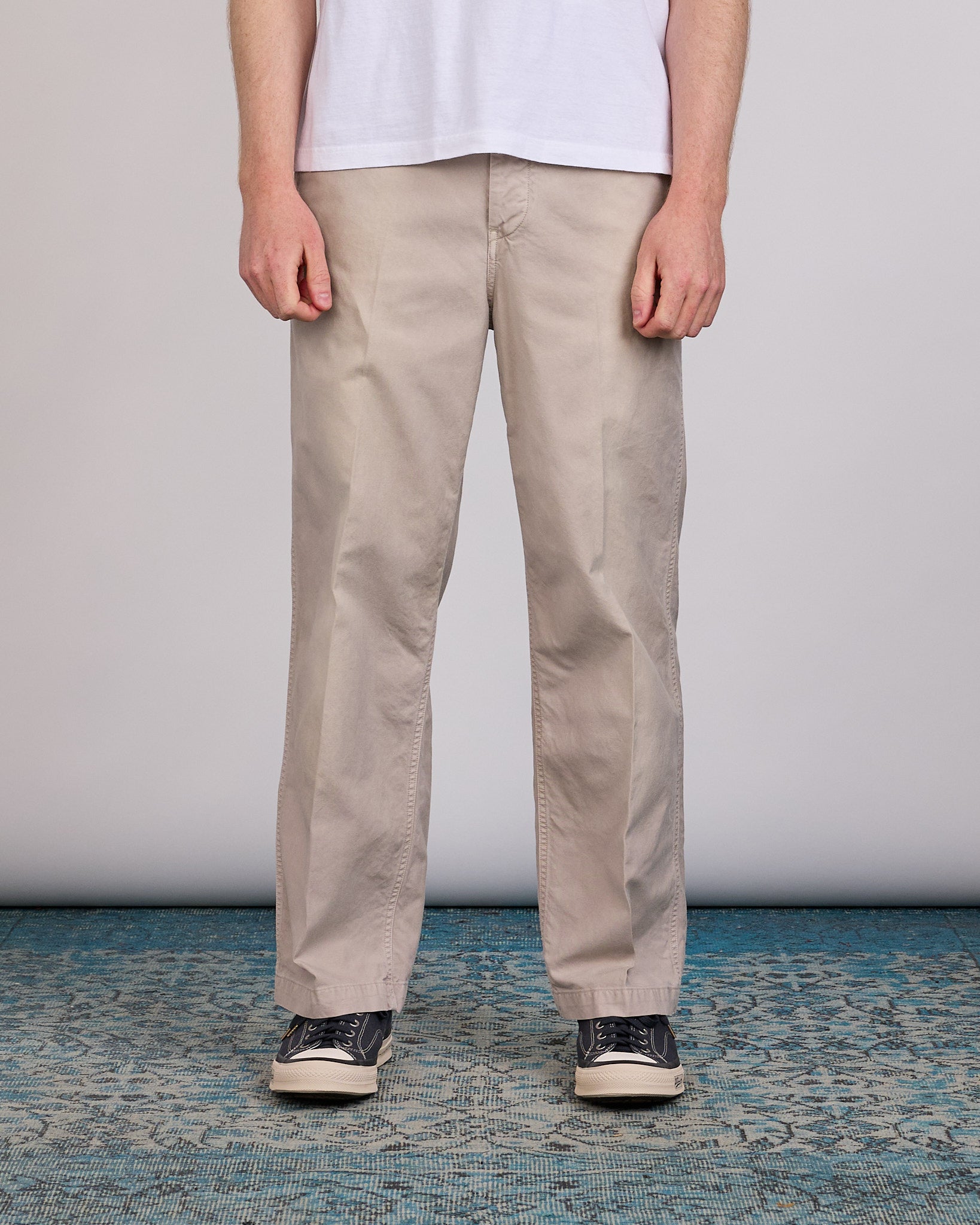 visvim Summer Spot Broader Chino Pant DMGD Grey – LESS 17