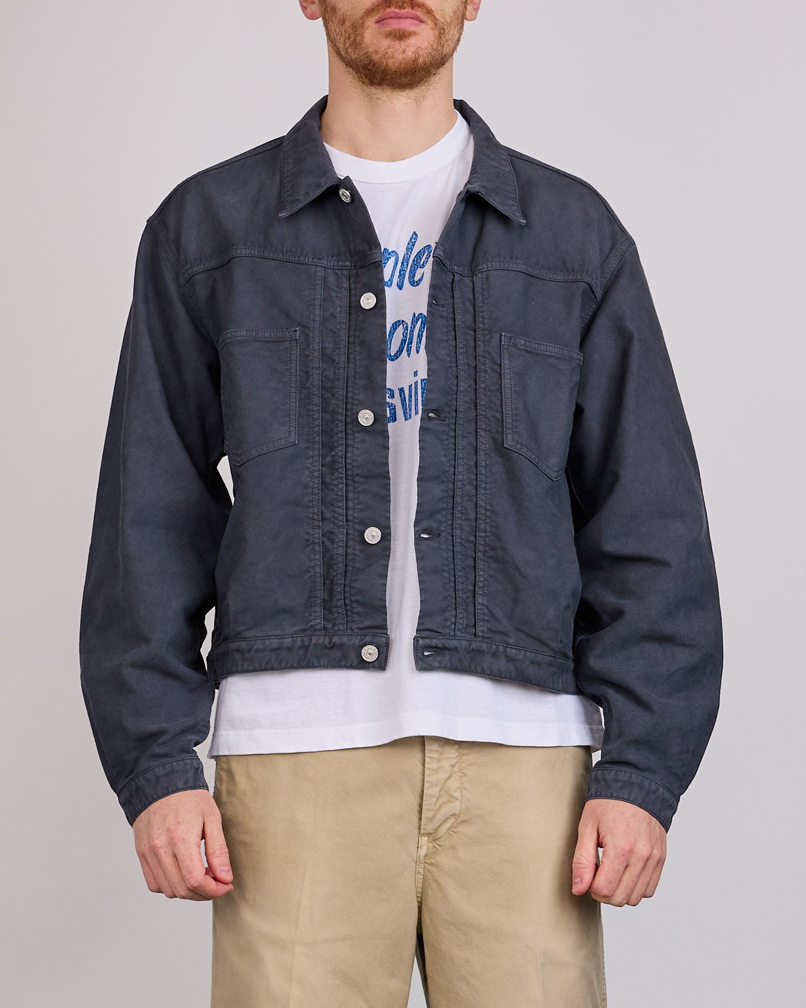 visvim Summer Spot Chore Jacket G.Cords Navy – LESS 17