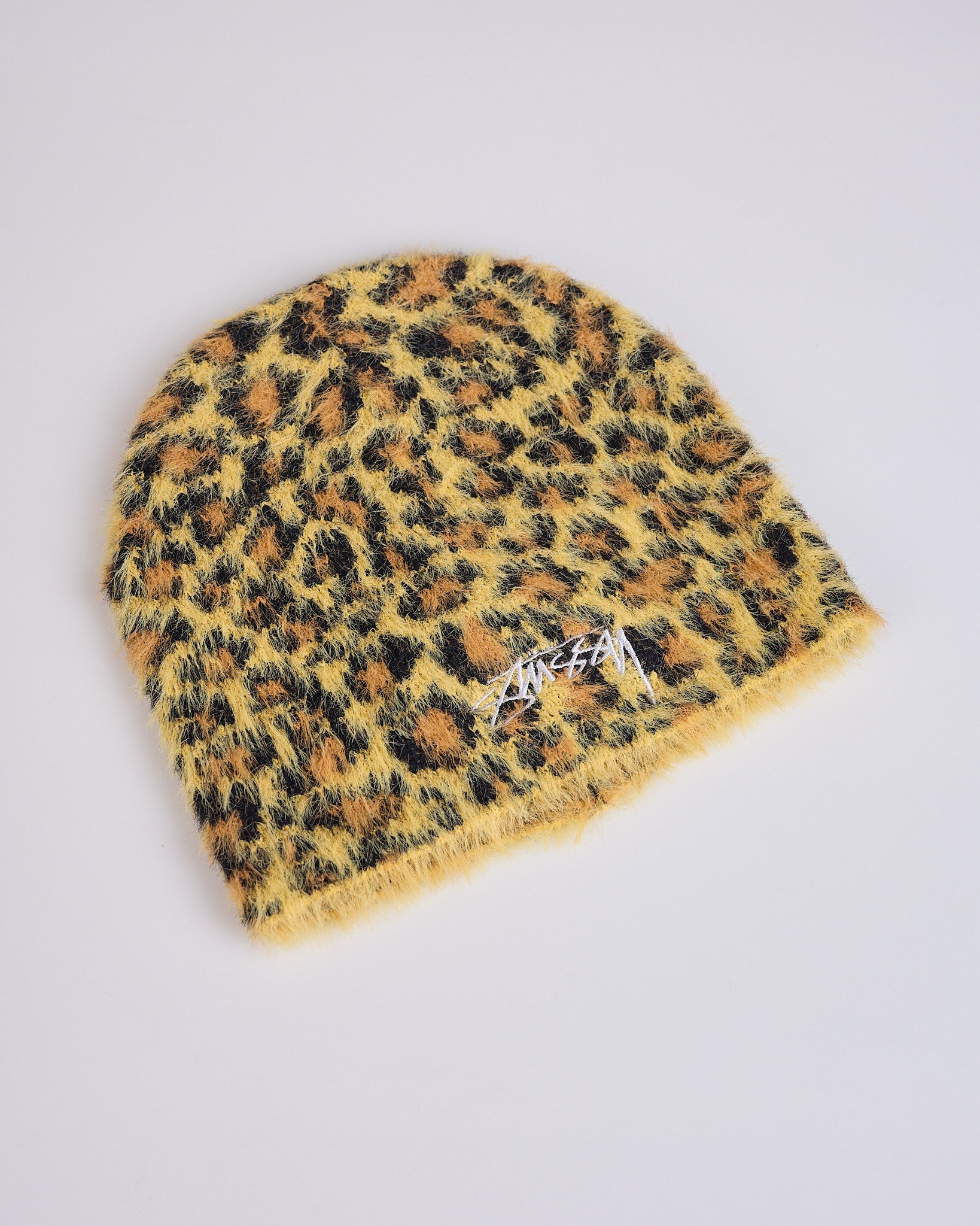 Stussy Skullcap Beanie Leopard Pattern Brown – LESS 17