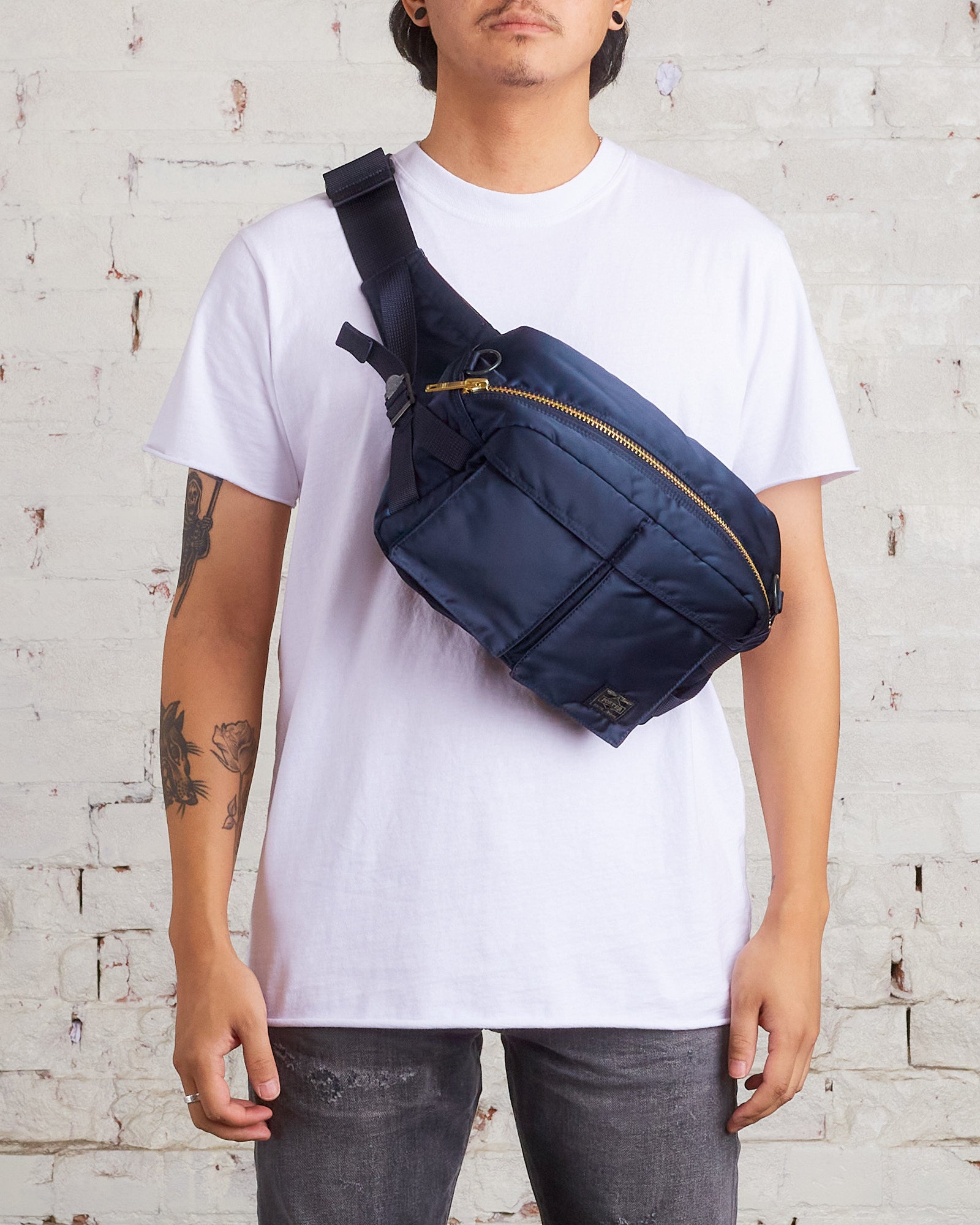 Iron Blue Tanker Shoulder/Waist Bag