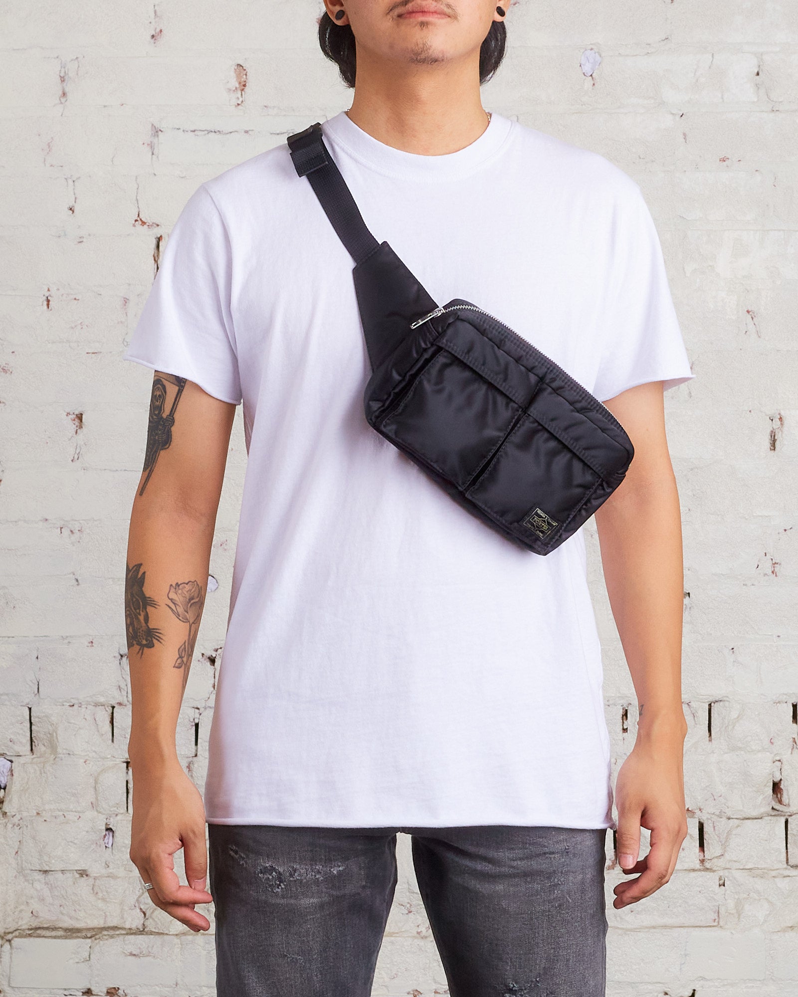 black Tanker Shoulder/Waist Bag