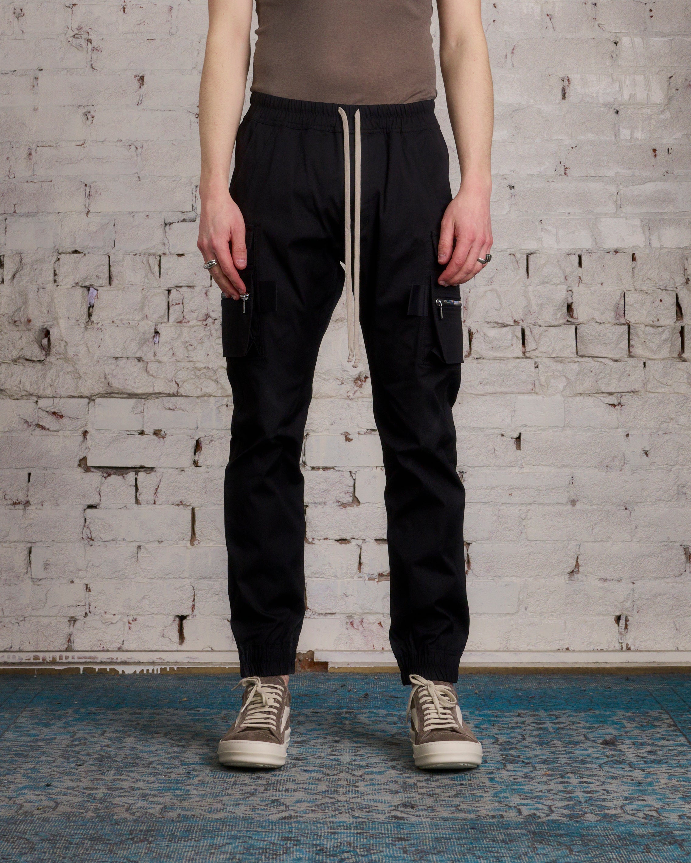 Rick Owens Mastodon TE Cargo Pant Black