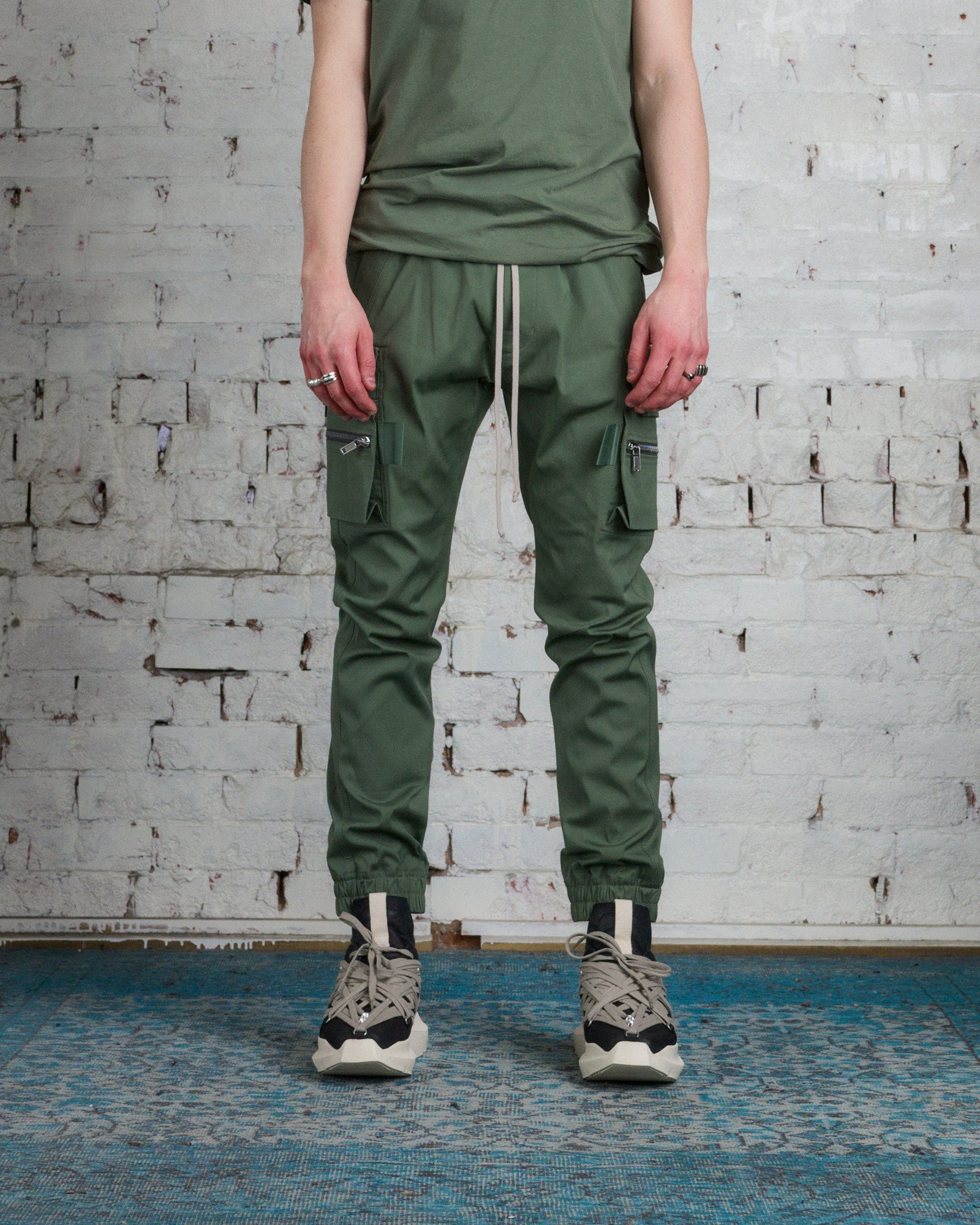 Rick Owens Mastodon TE Cargo Pant Moss – LESS 17