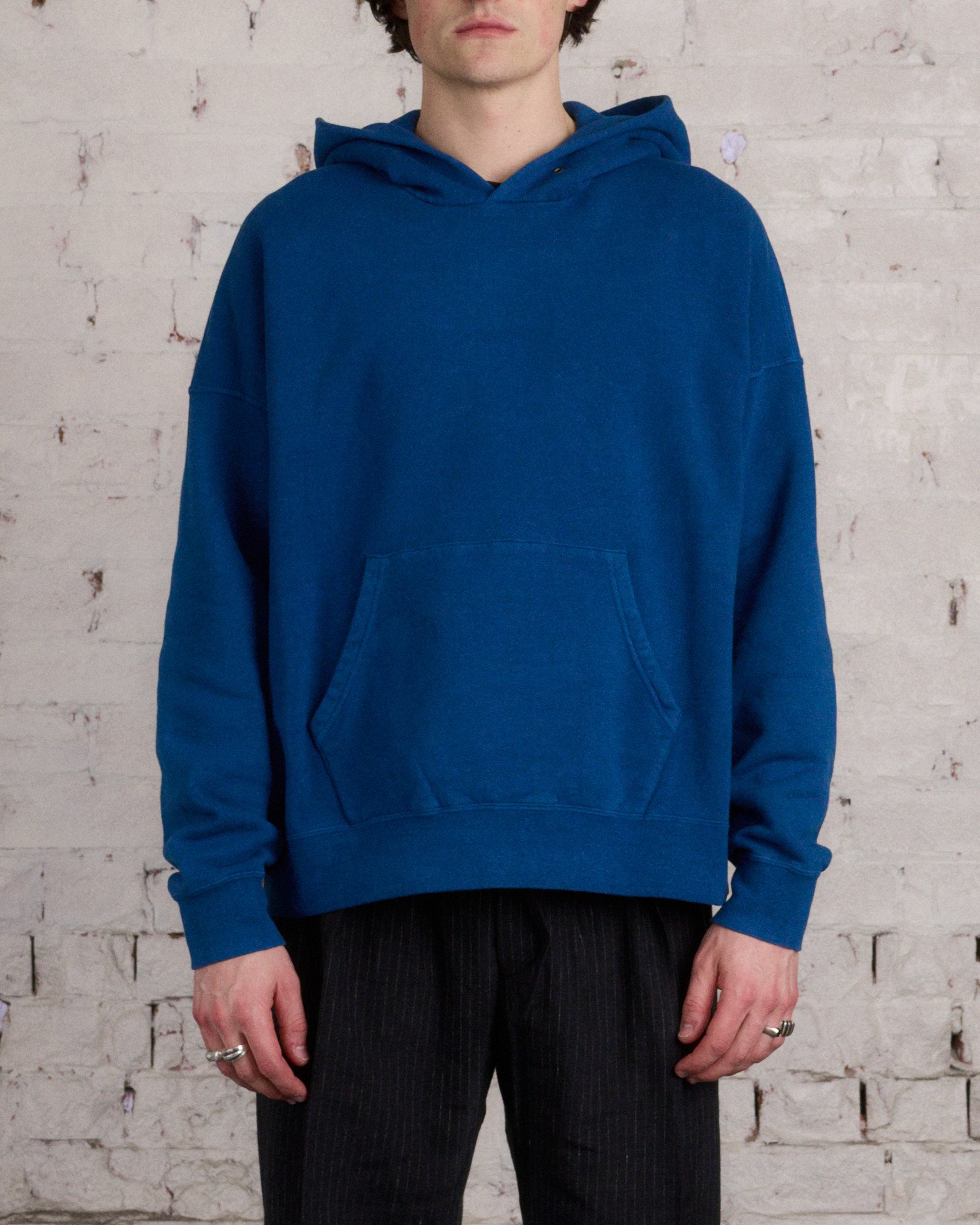 visvim Amplus SB Hooded Sweatshirt N.D. Indigo