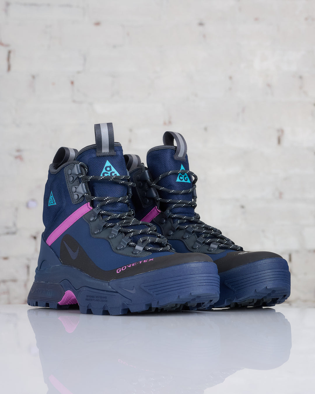 Nike Men's ACG Air Zoom Gaiadome GORE-TEX Obsidian/Teal Nebula-Anthracite