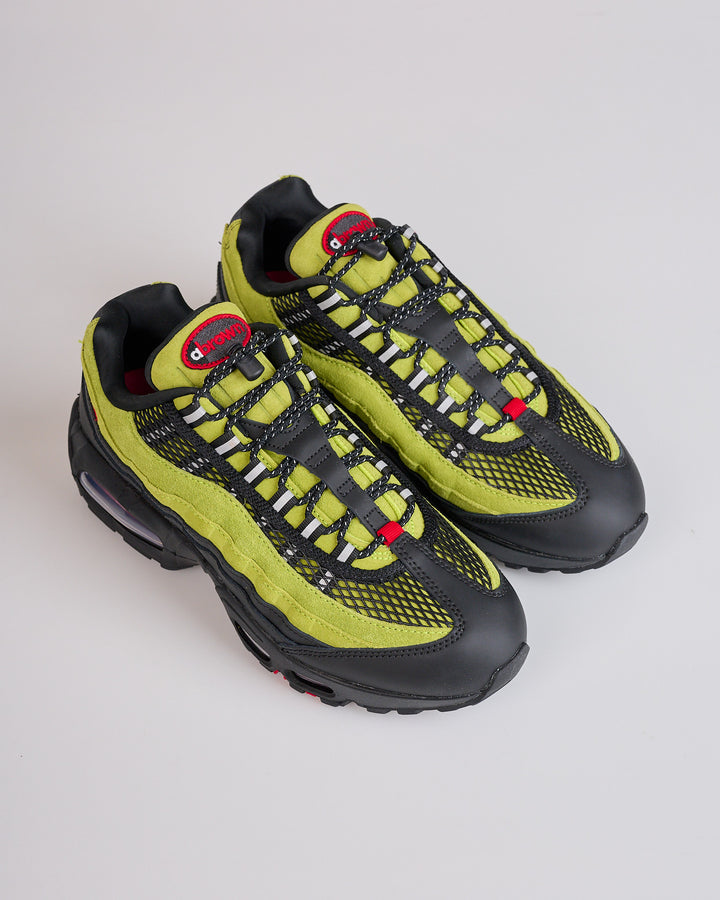 Nike Air Max 95 Big Bubble x Aya Brown Atomic Green University Red  IR2174 100