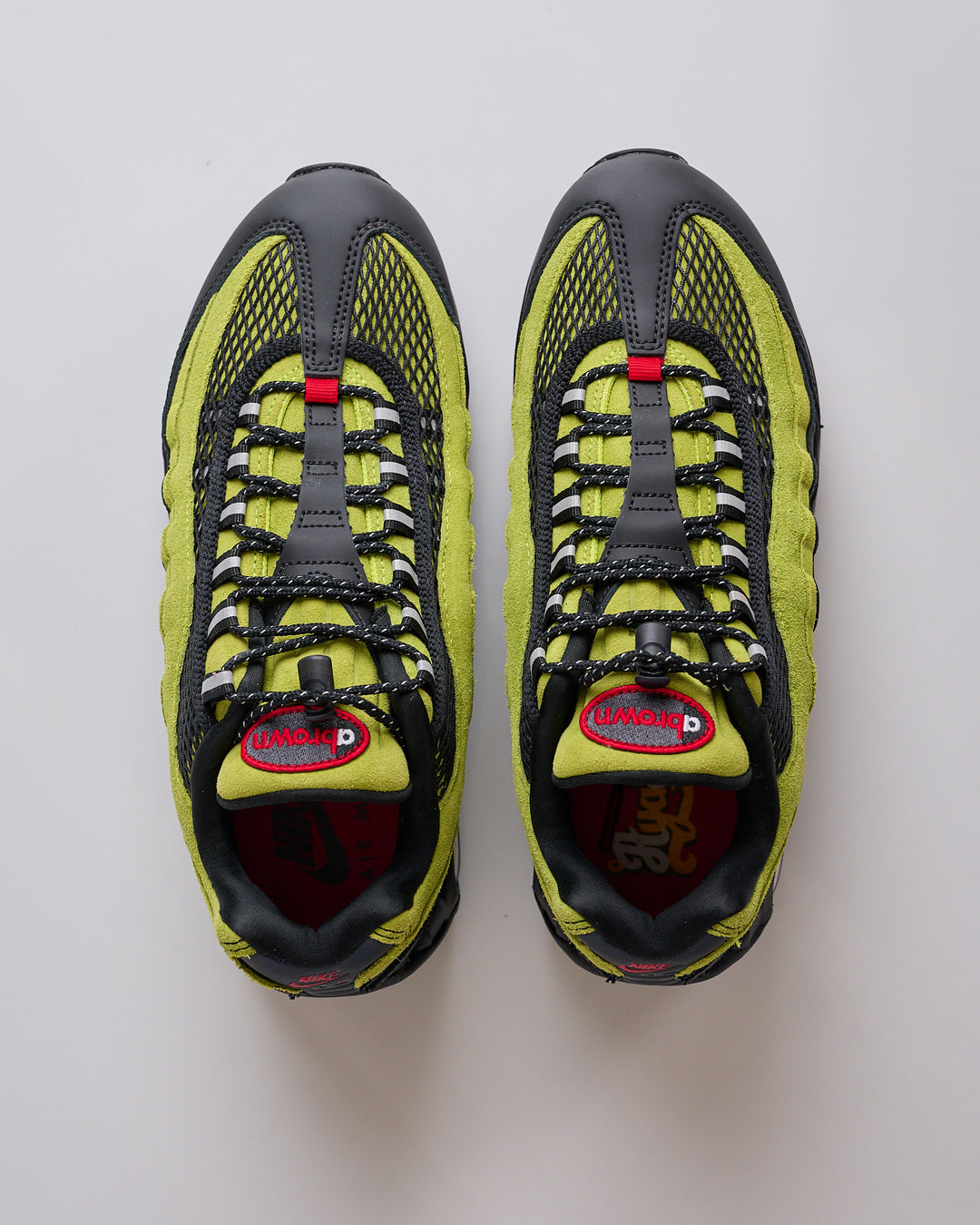 Nike Air Max 95 Big Bubble x Aya Brown Atomic Green University Red  IR2174 100