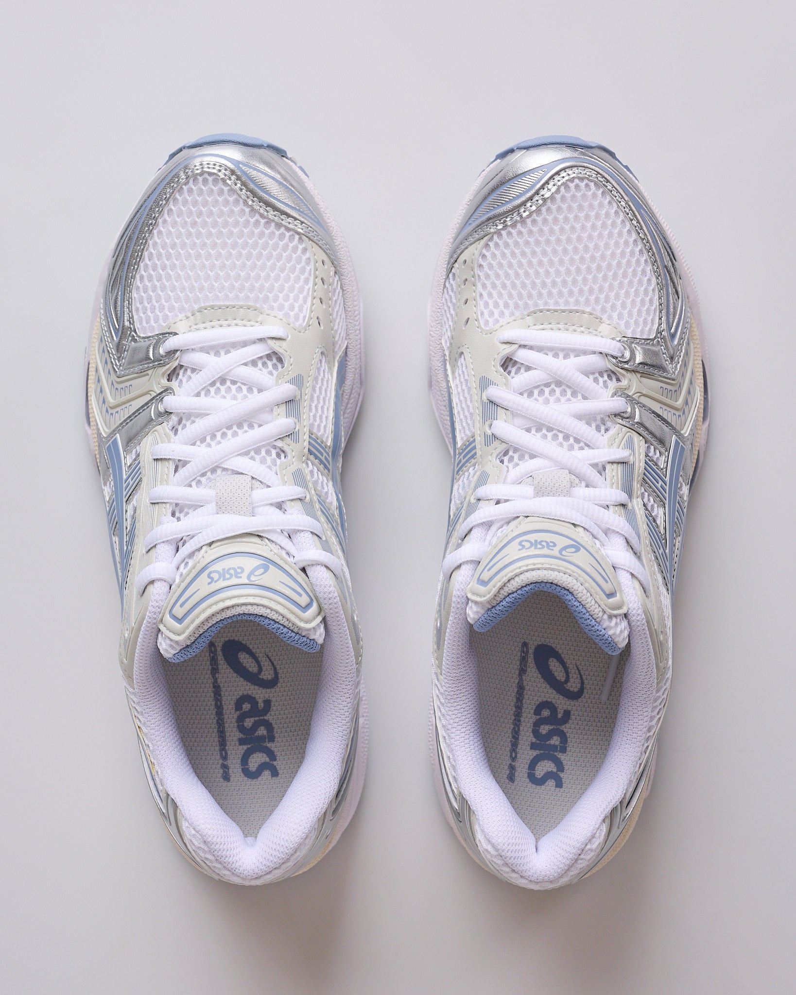 ASICS GEL-KAYANO 14 White/Light Navy – LESS 17