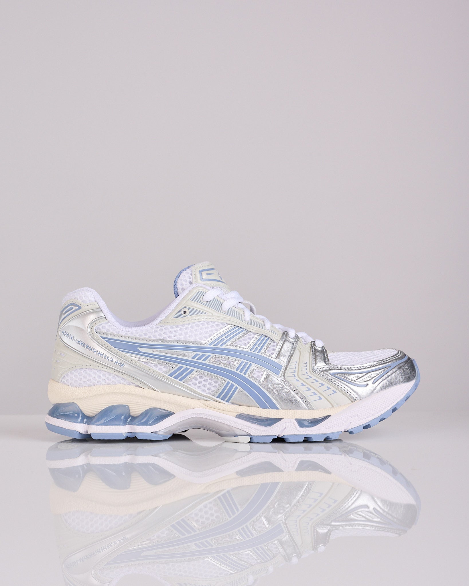 naonao✴︎ ASICS GEL-KAYANO 14 White/Light Navy – LESS 17