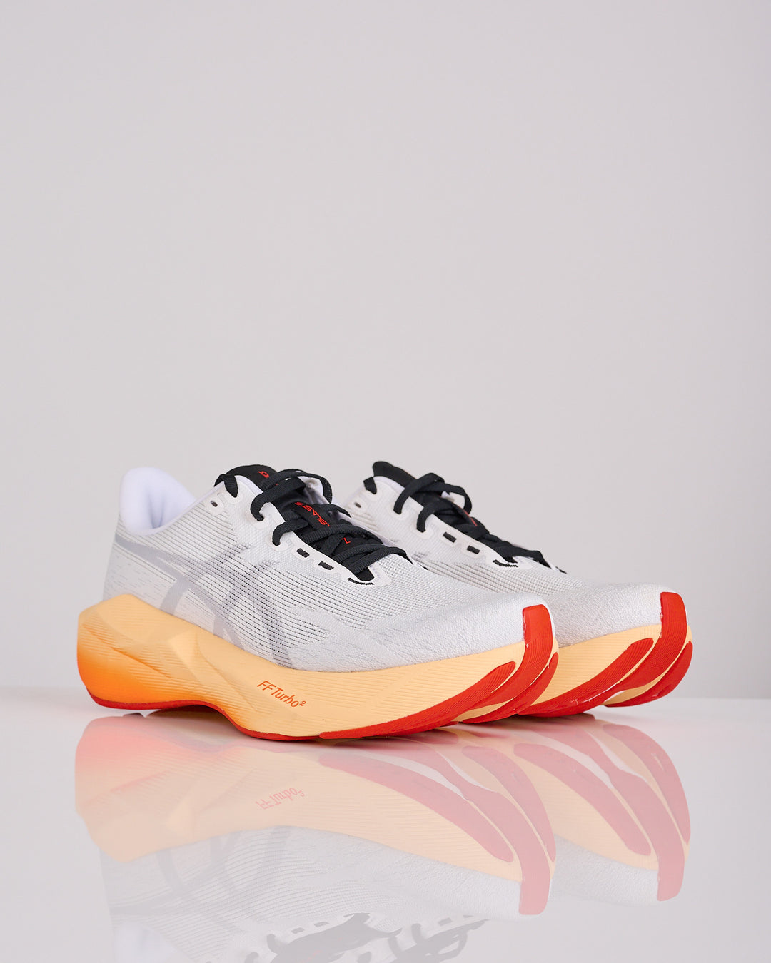 ASICS Novablast 6 White Orange Glow