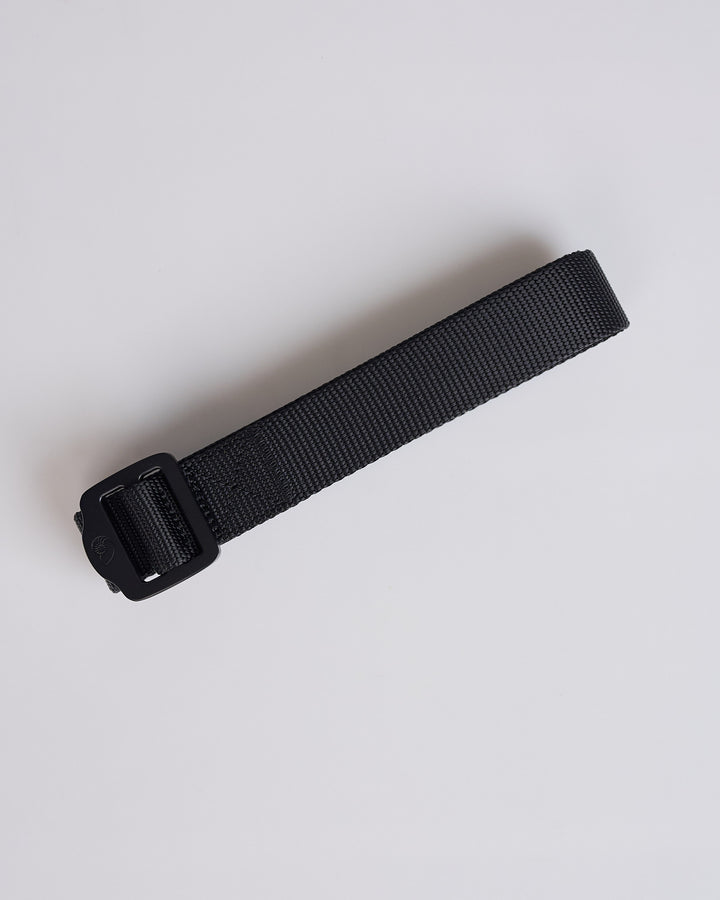 Aaron Levine Webbing Belt Black Black