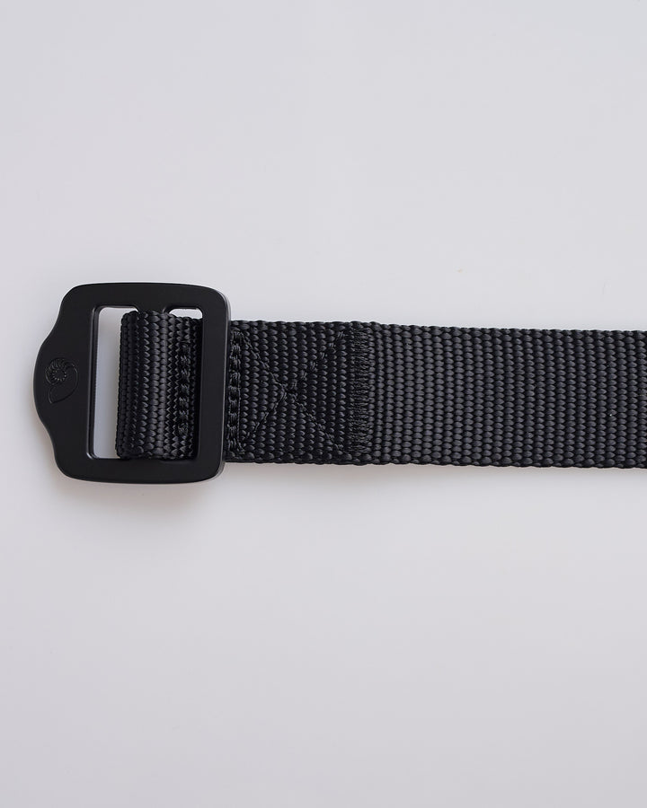 Aaron Levine Webbing Belt Black Black