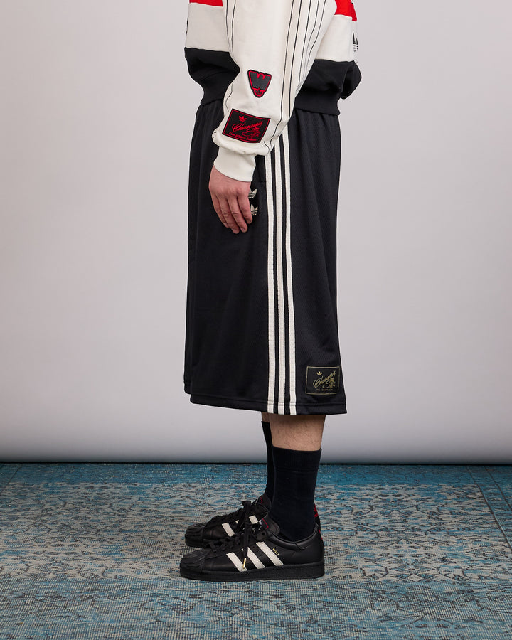 Adidas Willy Chavarria Mesh 3-Stripe Short Black