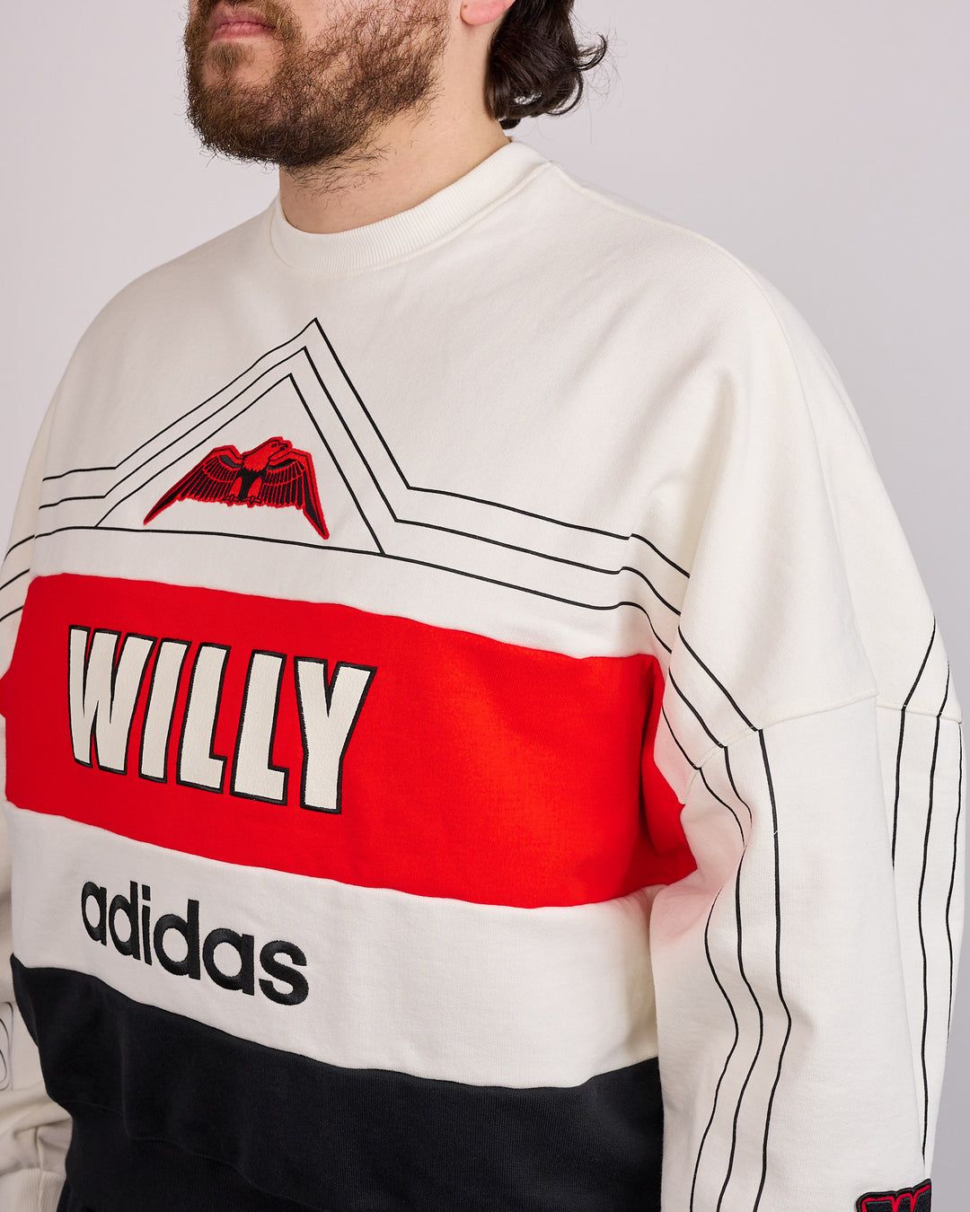 Adidas Willy Chavarria NY Ball Crewneck Black