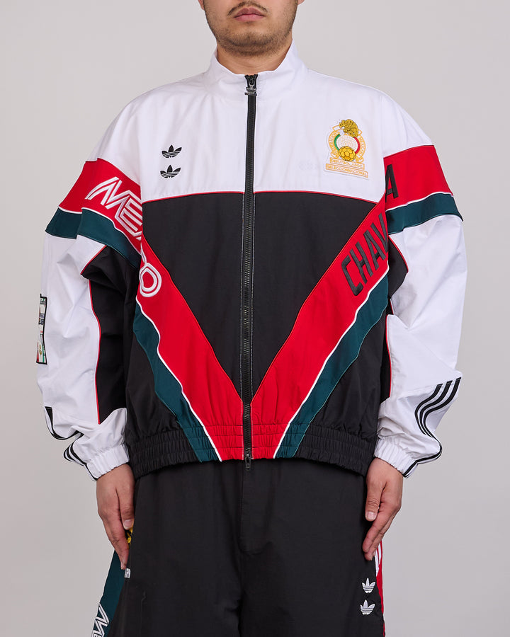 Adidas Willy Chavarria Oversized Anthem Track Jacket White/Black