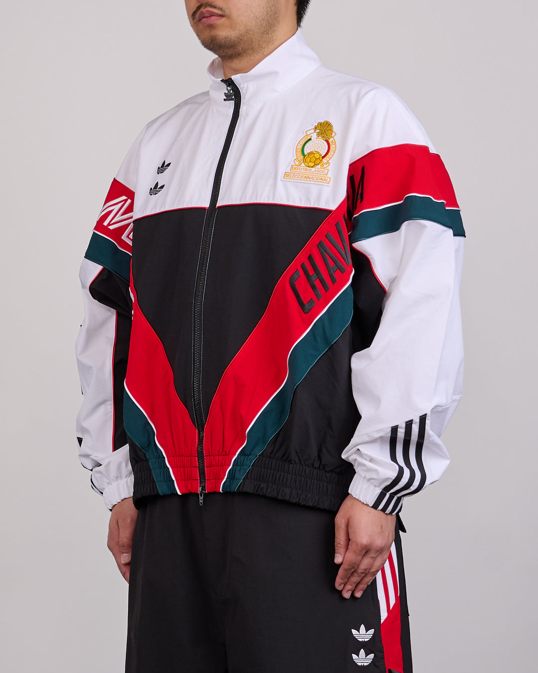 Adidas Willy Chavarria Oversized Anthem Track Jacket White/Black