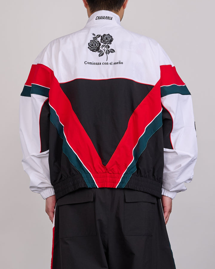 Adidas Willy Chavarria Oversized Anthem Track Jacket White/Black