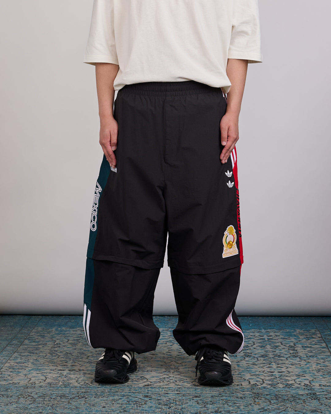 Adidas Willy Chavarria Oversized Anthem Track Pant Black