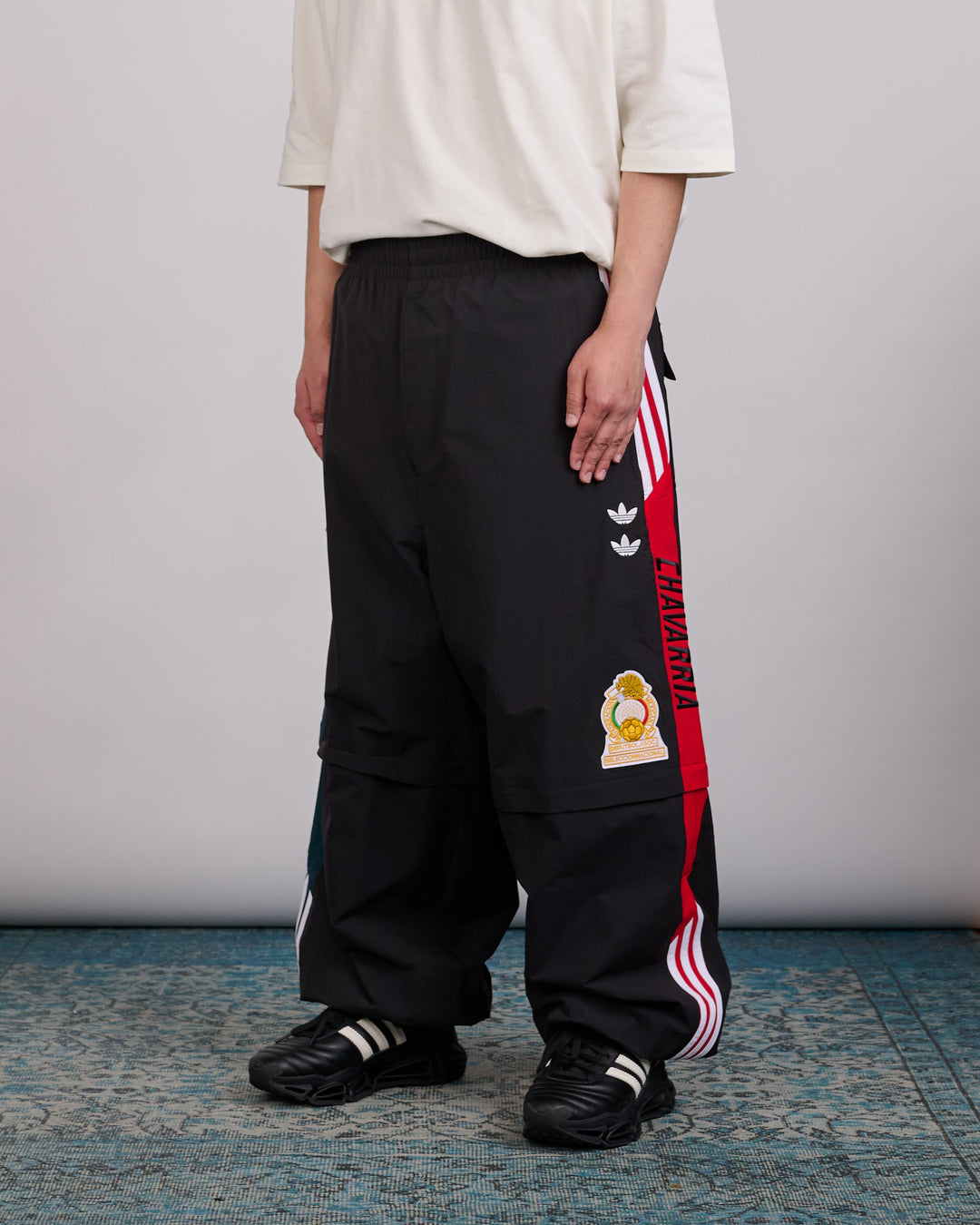 Adidas Willy Chavarria Oversized Anthem Track Pant Black