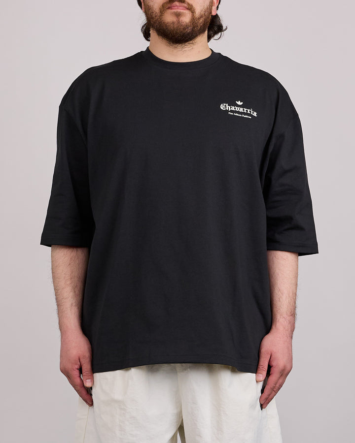 Adidas Willy Chavarria Rose Logo T-Shirt Black